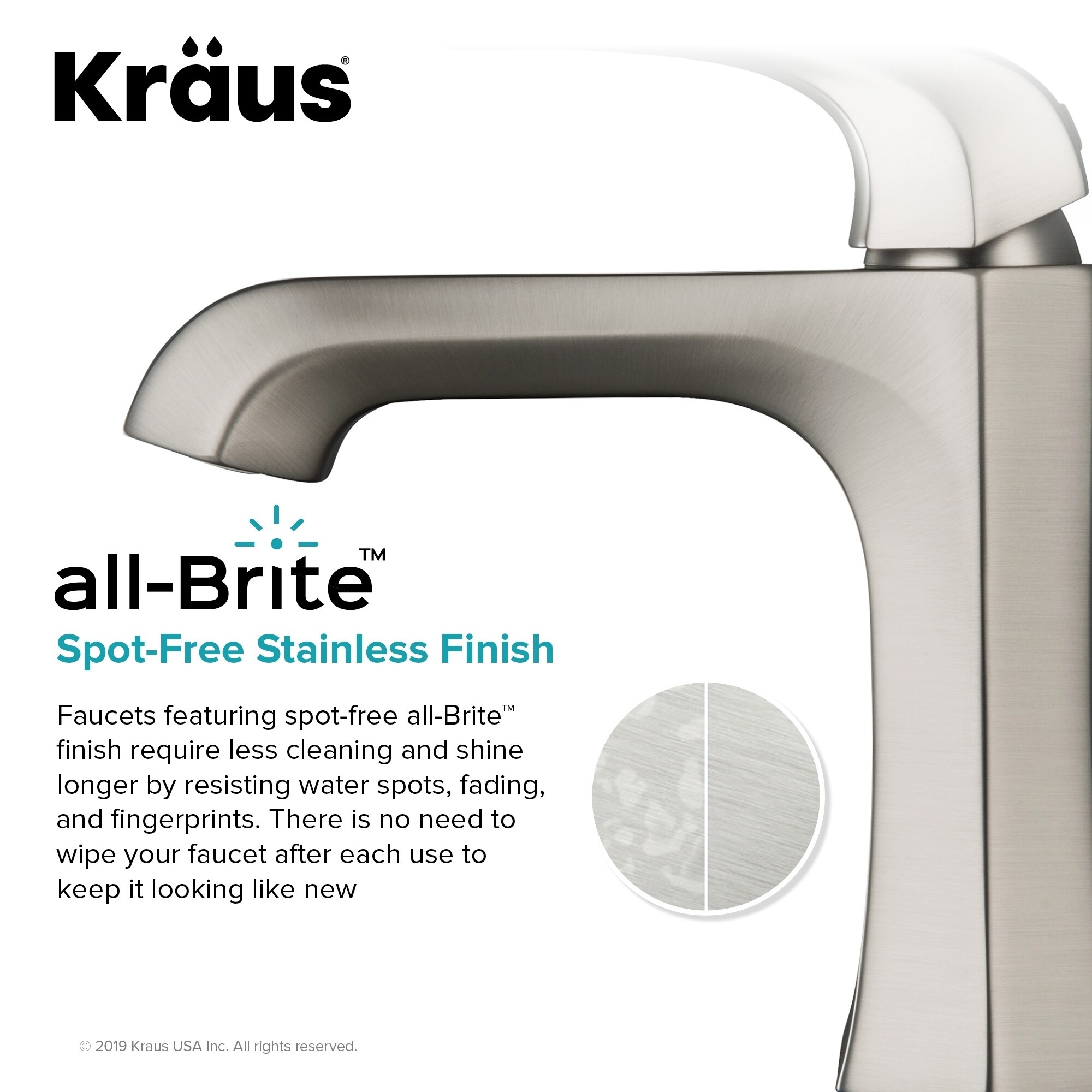 Shop Kraus Kbf 1211 Esta Single Handle Basin Bathroom Faucet Lift