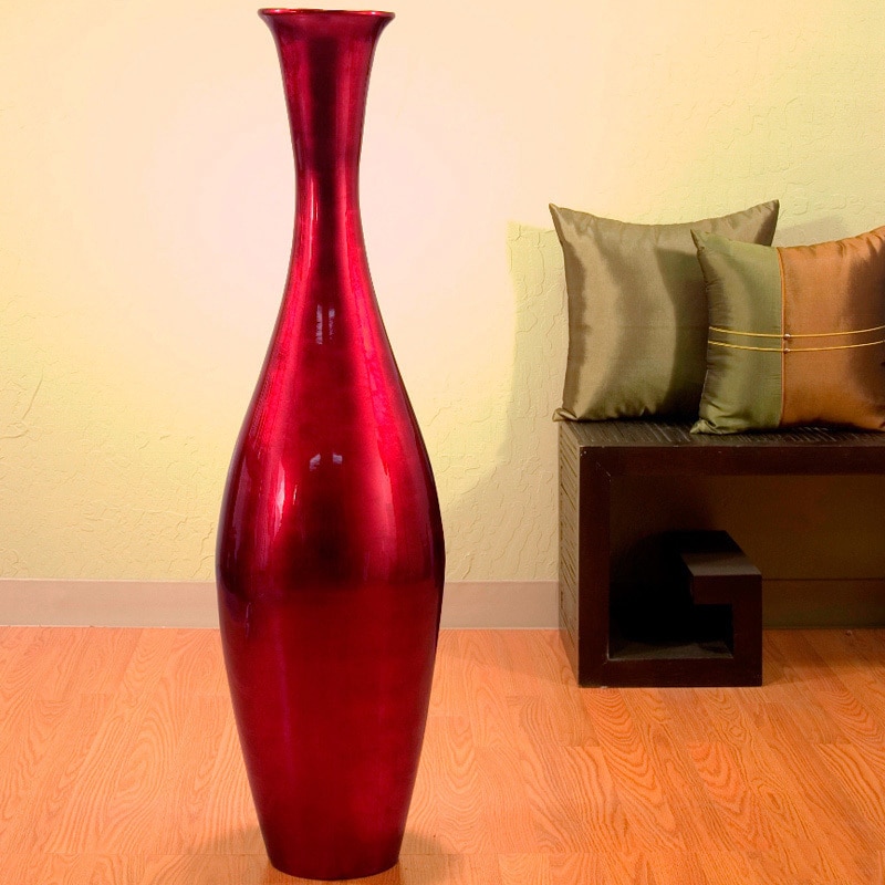 Egret Bamboo 44 Inch Tall Floor Vase And Natural Branches Egret Bamboo 44 Inch Tall Floor Vase And Natural Branches Free Shipping Today 3016045