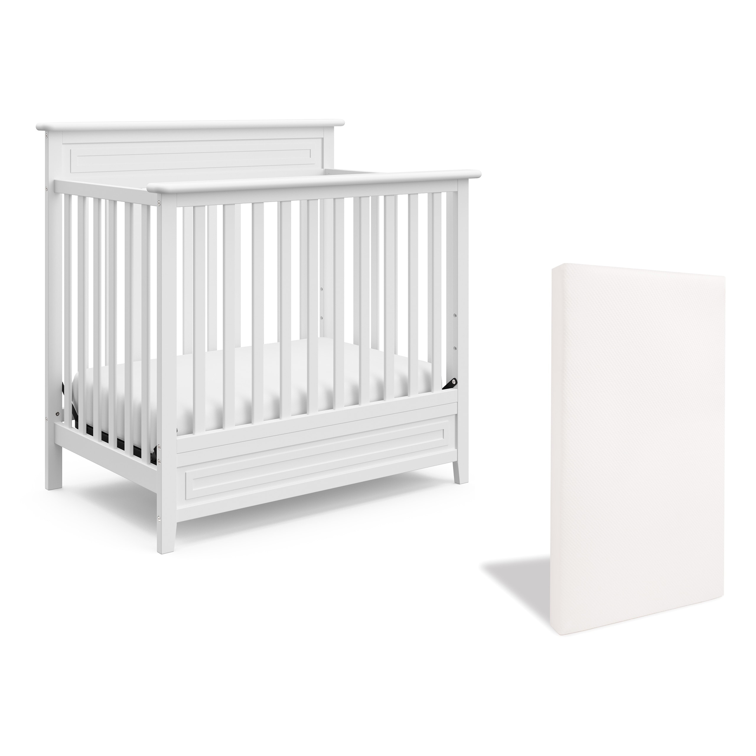 Shop Storkcraft Petal 5 In 1 Convertible Mini Crib With Bonus