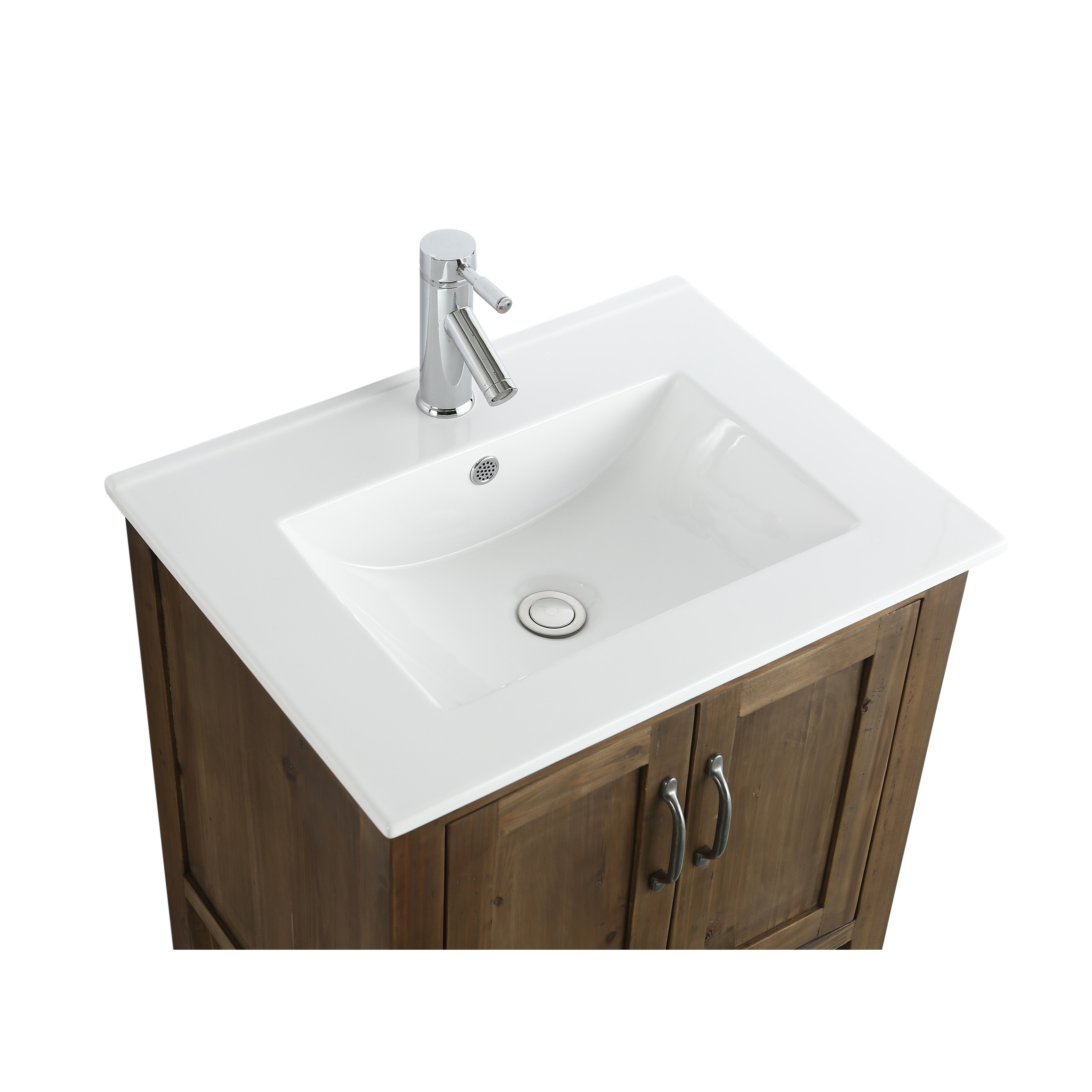 Austin 24 Single Sink Vanity In Walnut Overstock 30934323 Austin 24 Single Sink Vanity In Walnut Overstock 30934323