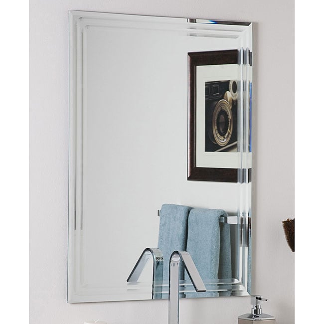 Decor Wonderlad Frameless Tri Bevel Wall Mirror Free Shipping Decor Wonderlad Frameless Tri Bevel Wall Mirror Free Shipping Today 3511409