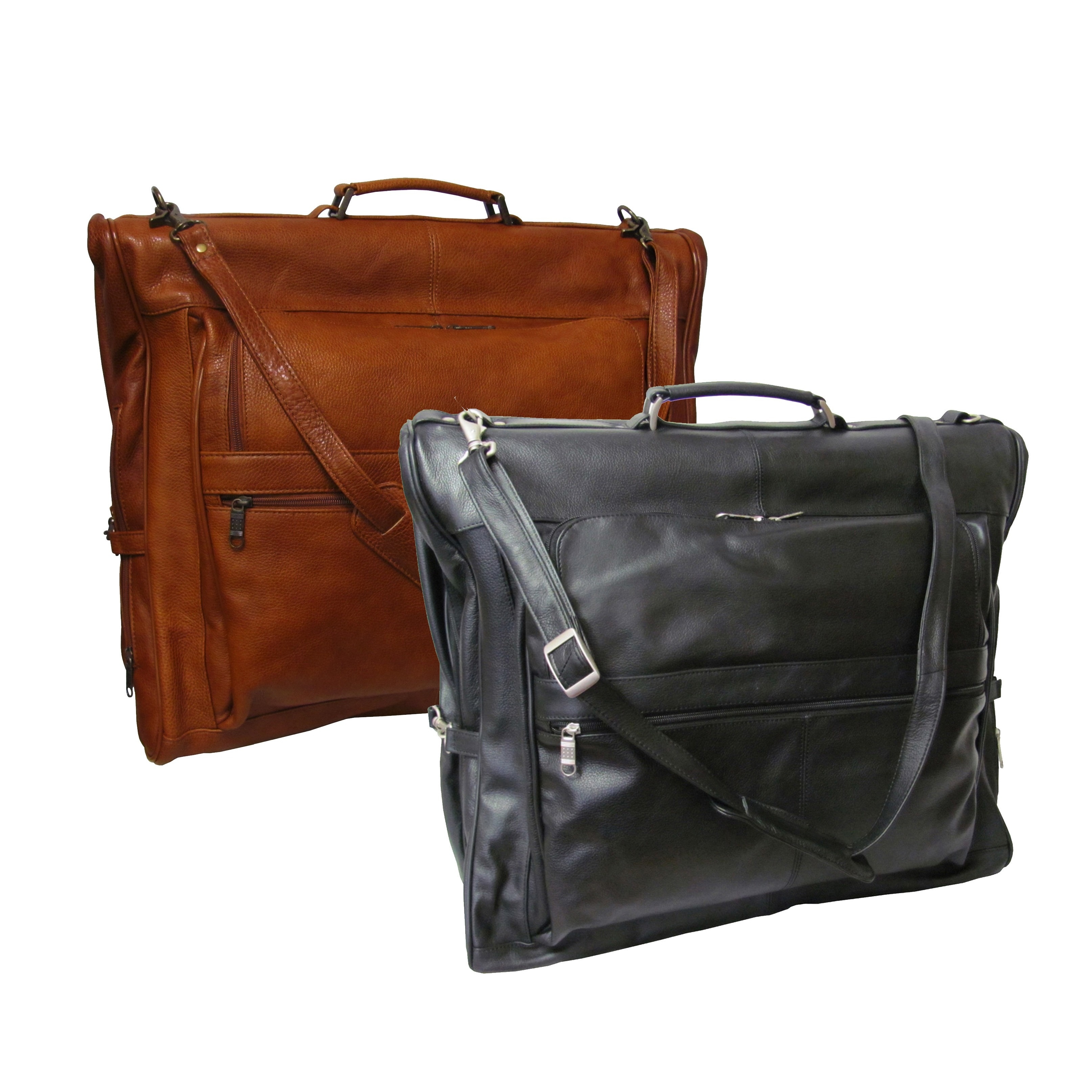 Amerileather Cowhide Leather 3 Suit Garment Bag On Amerileather Cowhide Leather 3 Suit Garment Bag On Free Shipping Today 35609