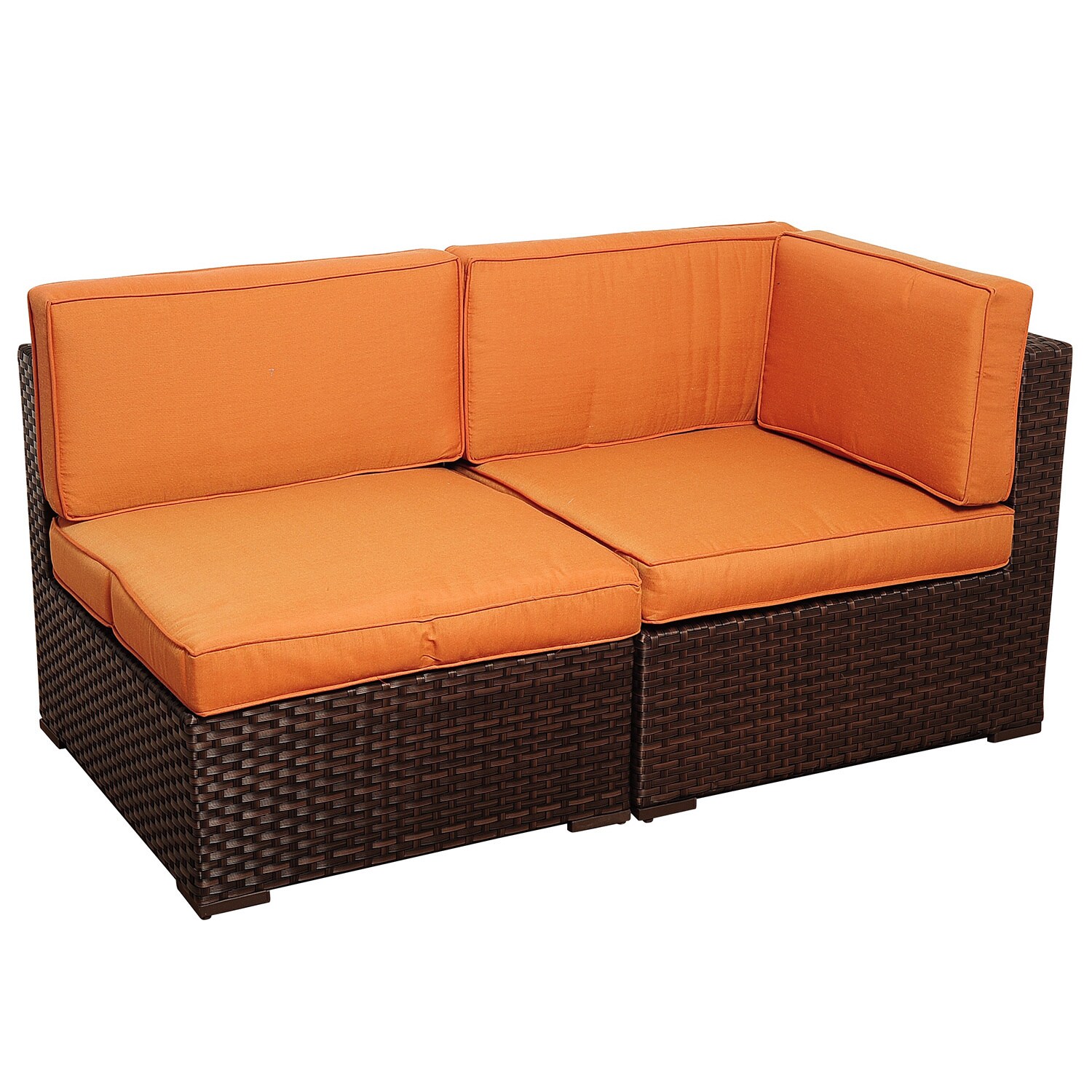 Atlantic Modena 6 Piece Patio Set With Orange Cushions On Atlantic Modena 6 Piece Patio Set With Orange Cushions On Free Shipping Today 3966970