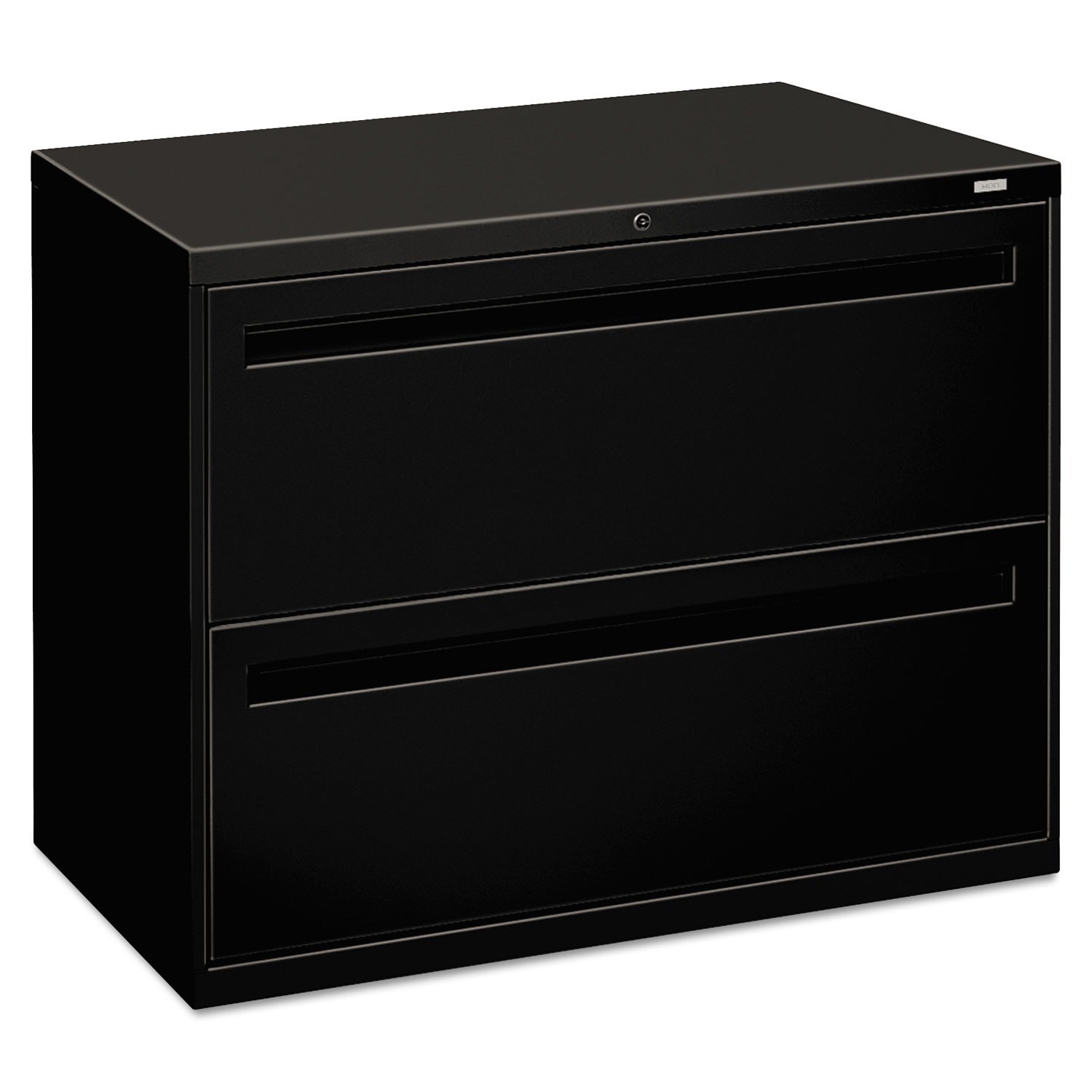 HON 700 Series Black 2 Drawer Lateral File Cabinet Free Shipping