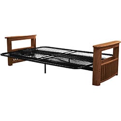 Columbus Queen Or Full Size Storage Arm Futon Frame On Columbus Queen Or Full Size Storage Arm Futon Frame On Free Shipping Today 4231873