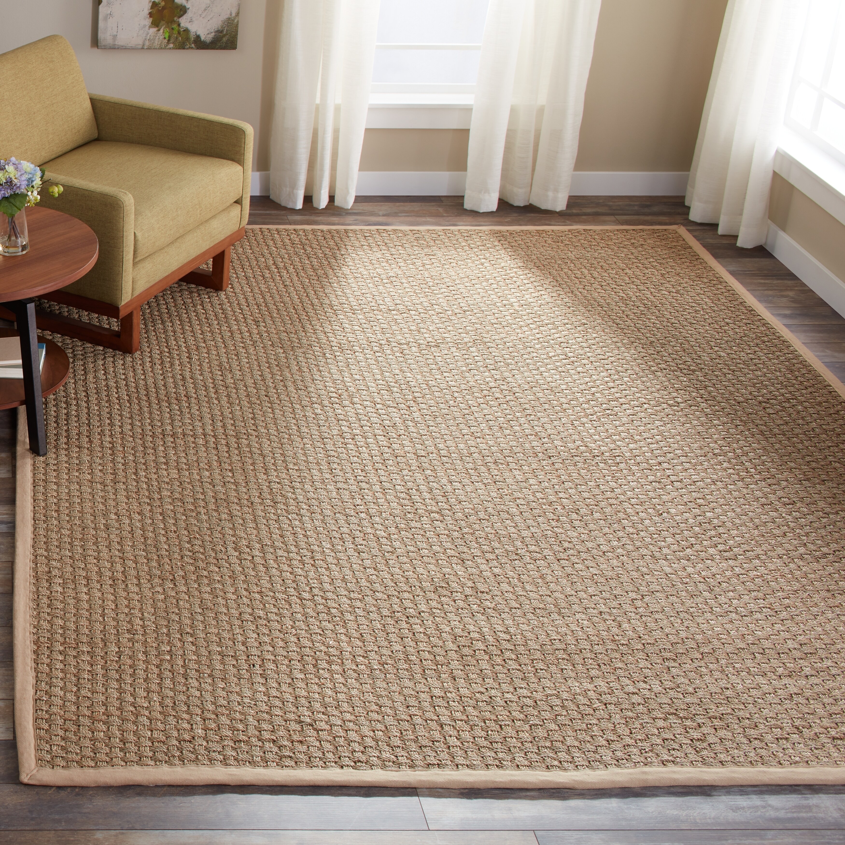 Safavieh Handwoven Natural Beige Seagr Area Rug 9 X 12 Safavieh Handwoven Natural Beige Seagr Area Rug 9 X 12 Free Shipping Today 12243987