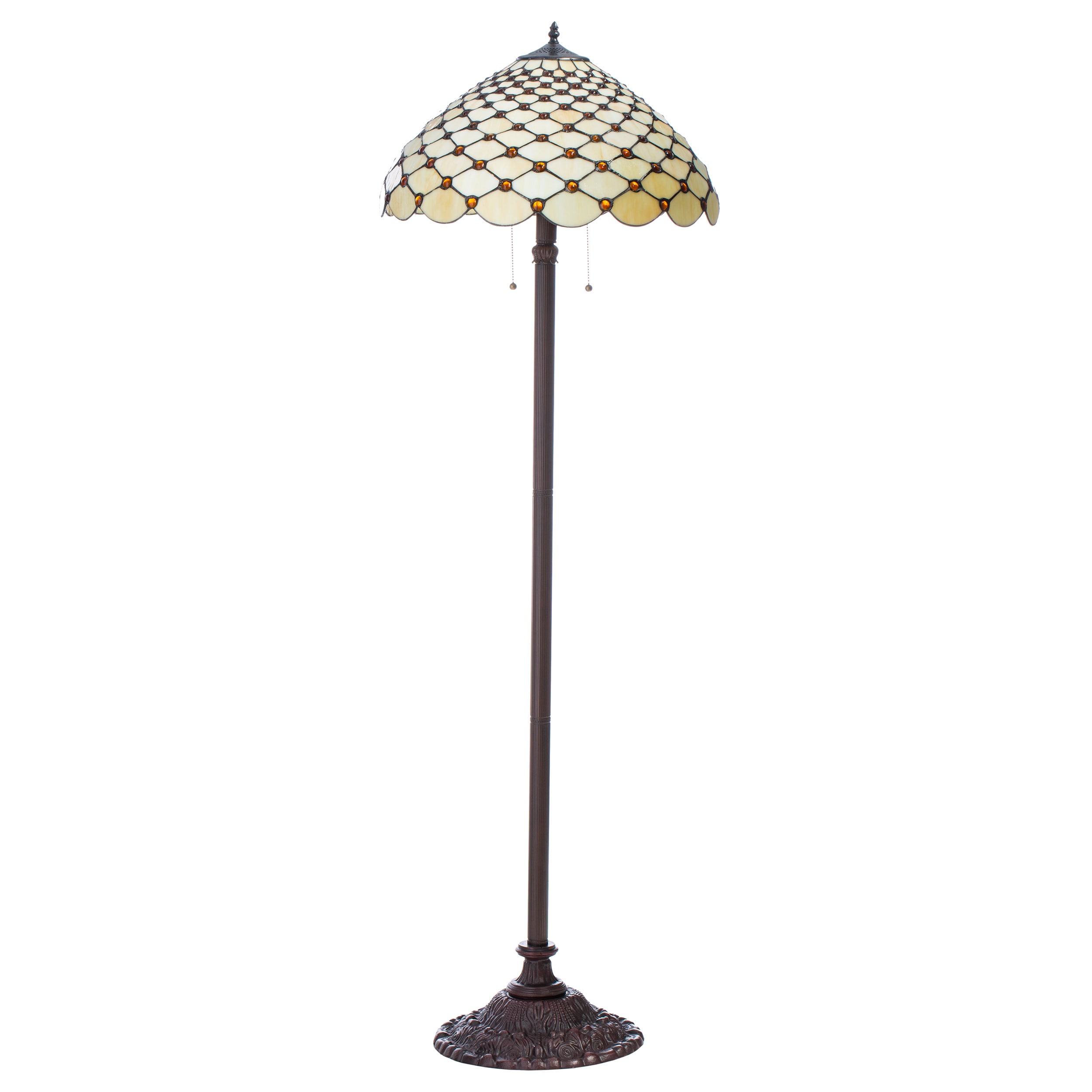 Tiffany-style Jewel Floor Lamp - Free Shipping Today - Overstock ... Tiffany-style Jewel Floor Lamp - Free Shipping Today - Overstock ...