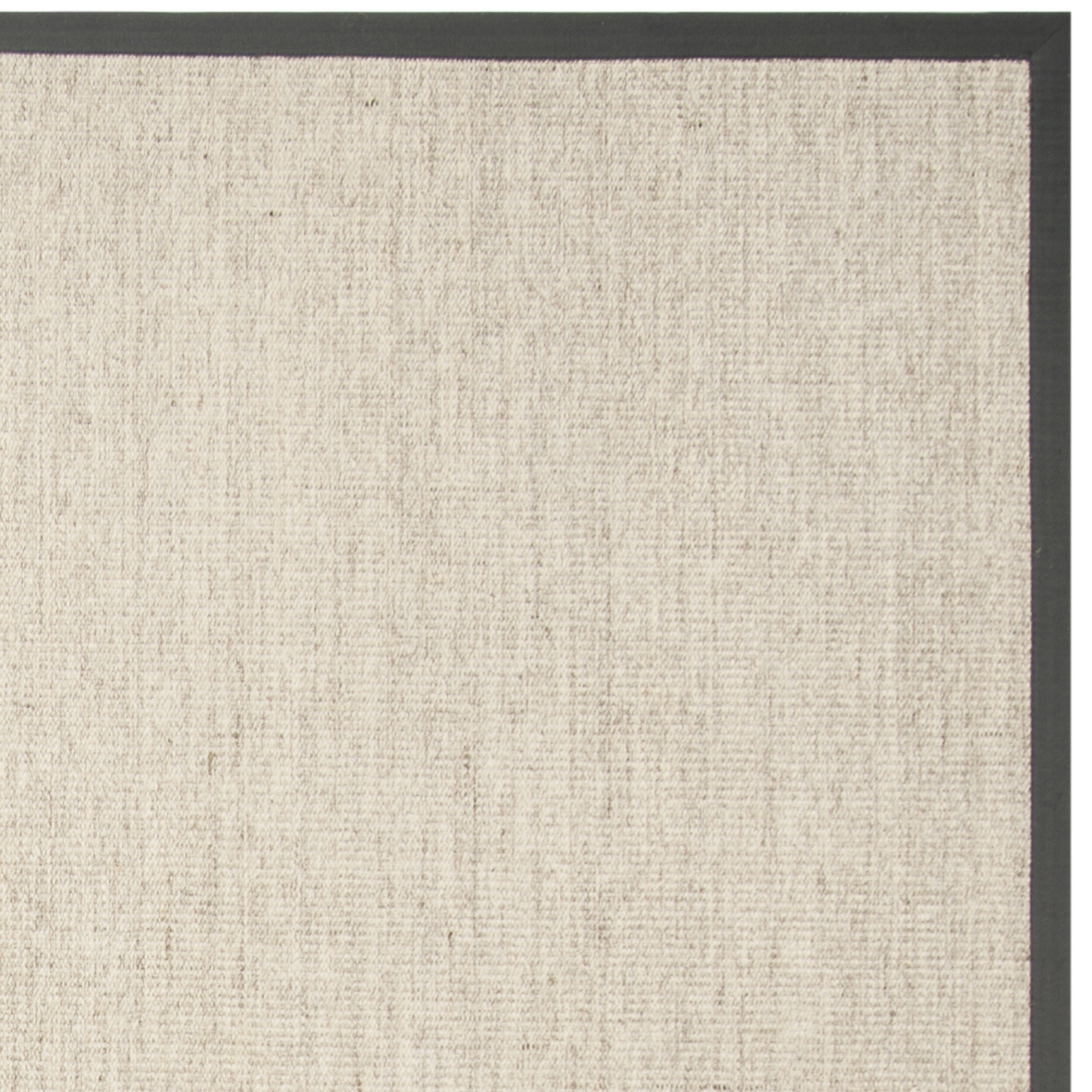 Shop Safavieh Casual Natural Fiber Marble And Grey Border Sisal Rug