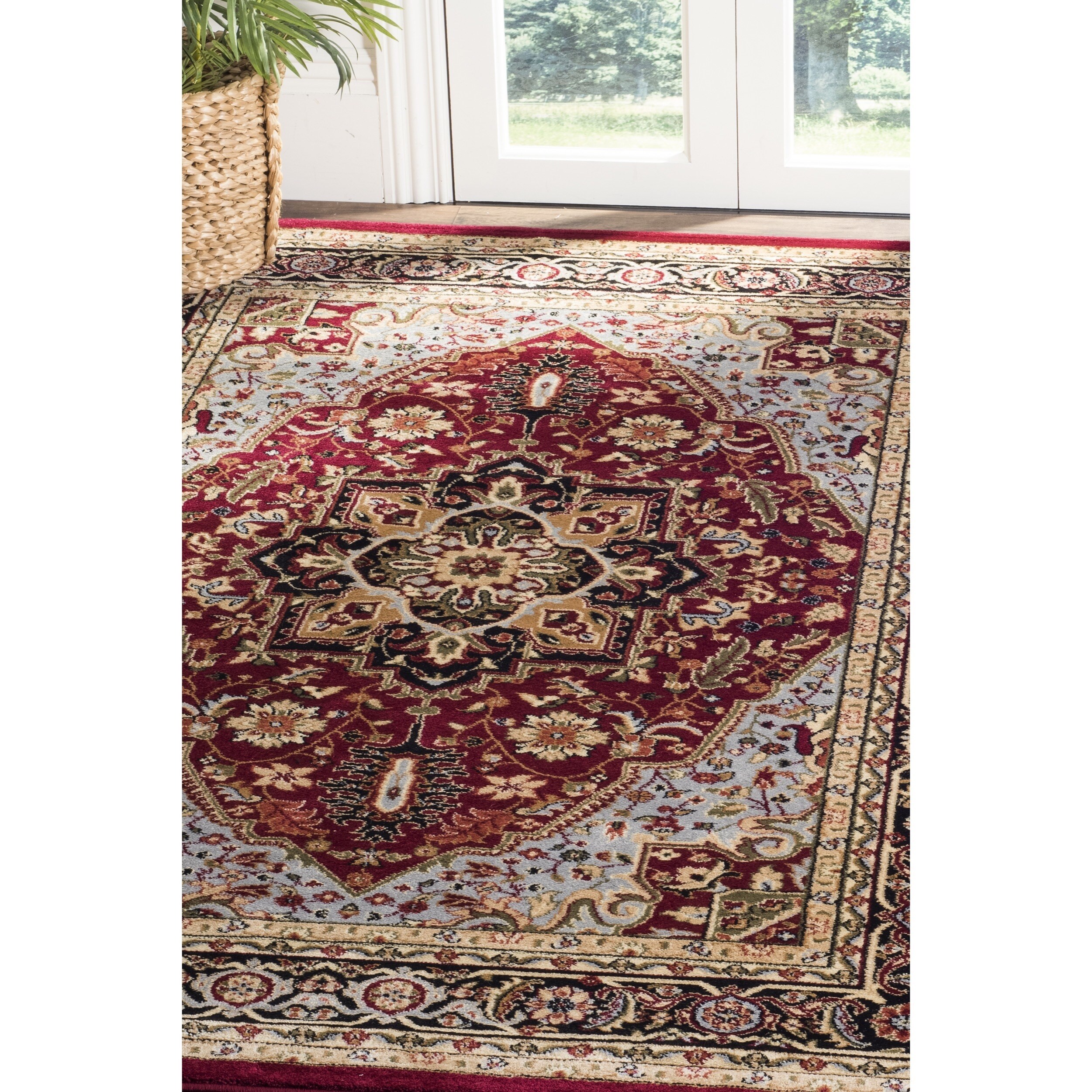 Shop Safavieh Lyndhurst Traditional Oriental Red Black Rug 8 X 8