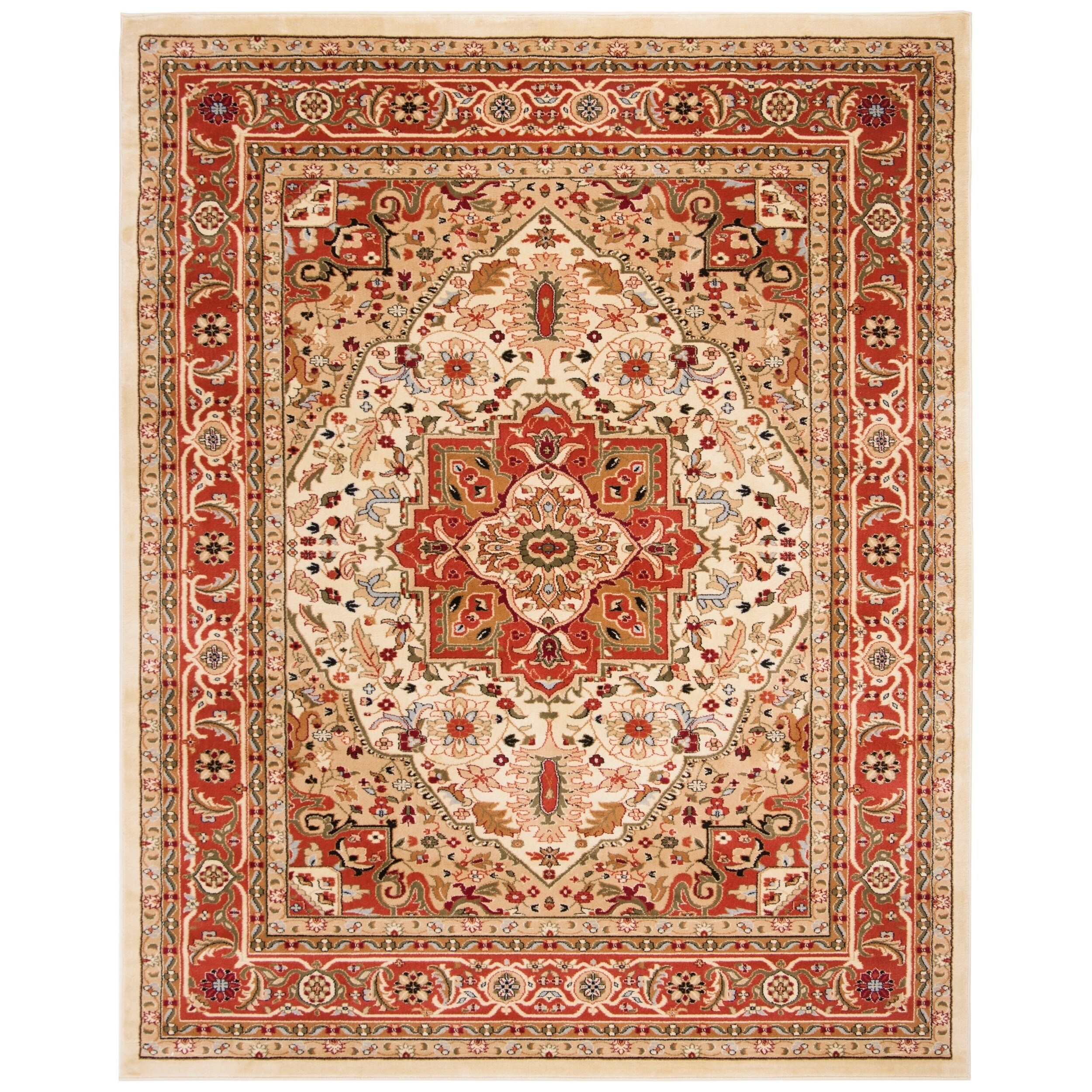 Shop Safavieh Lyndhurst Traditional Oriental Ivory Rust Area Rug