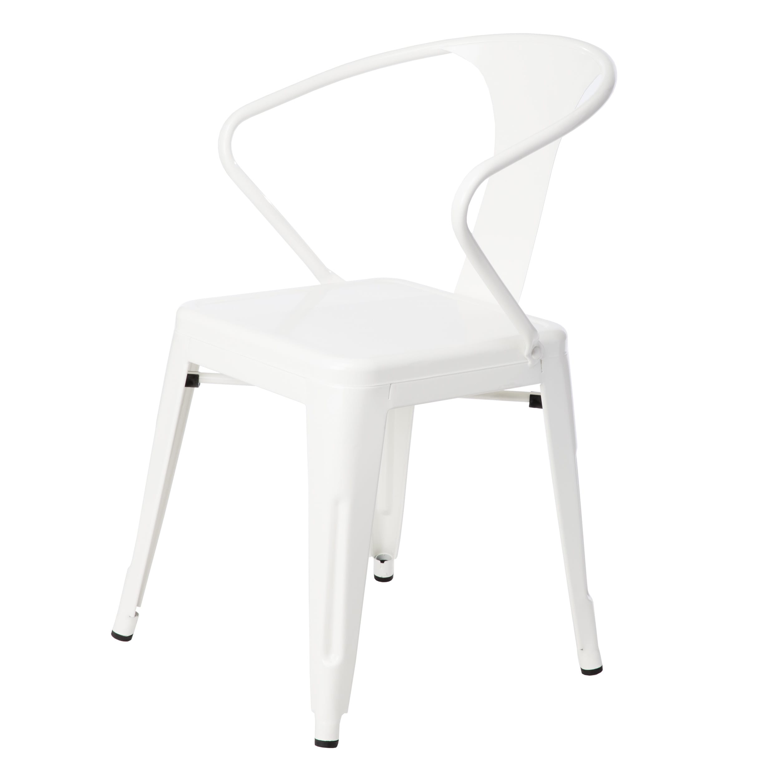 shop carbon loft white tabouret stacking chairs set of 4 free
