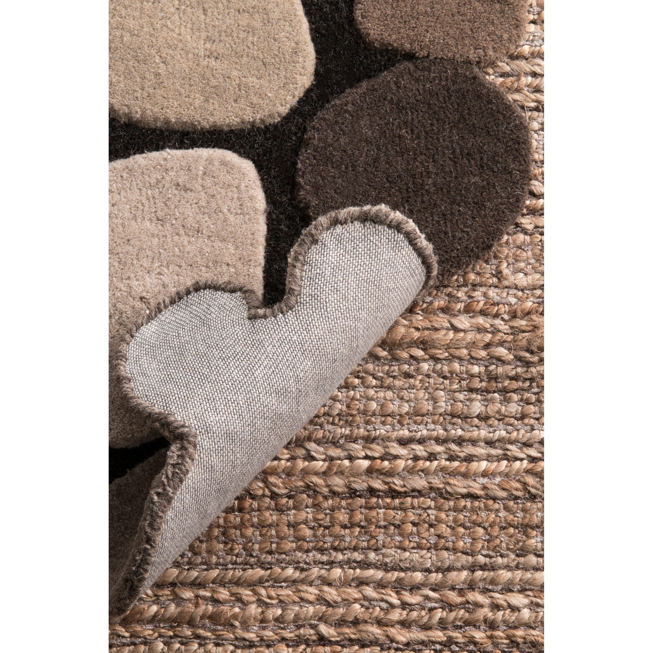 Nuloom Hand Carved Stones And Pebbles Wool Rug 7 6 X 9 Free Nuloom Hand Carved Stones And Pebbles Wool Rug 7 6 X 9 Free Shipping Today 12952380