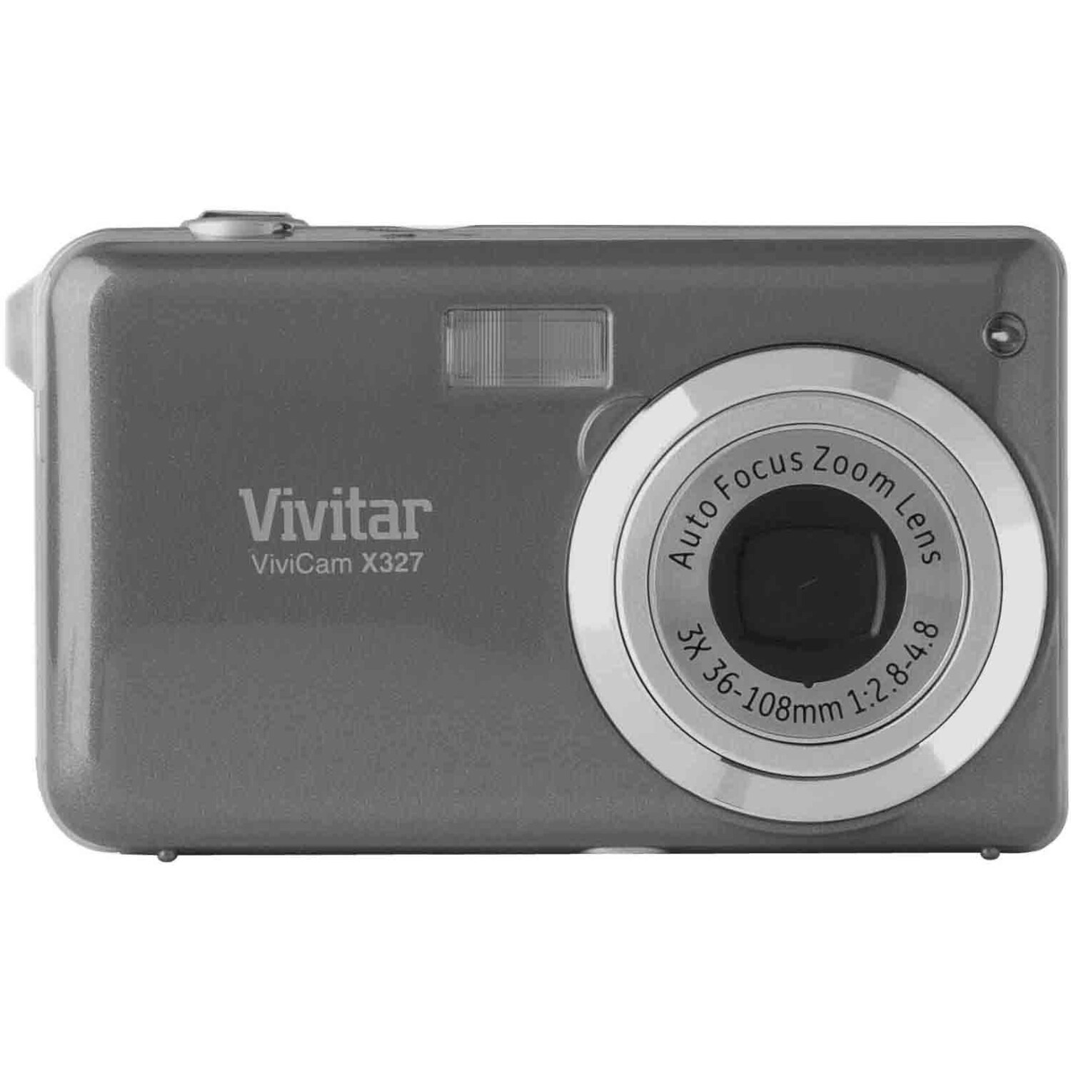 Shop Vivitar ViviCam X327 10 Megapixel Compact Camera - Silver - Free  Shipping Today - Overstock.com - 5238368
