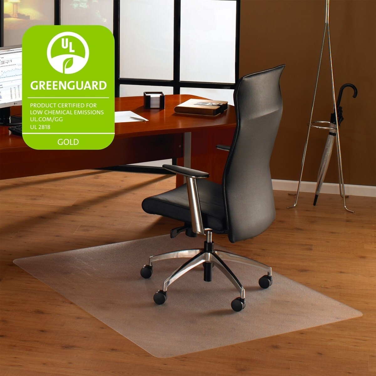 Cleartex Ultimat Chair Mat Square Clear Polycarbonate For Cleartex Ultimat Chair Mat Square Clear Polycarbonate For Hard Floors Size 48 X