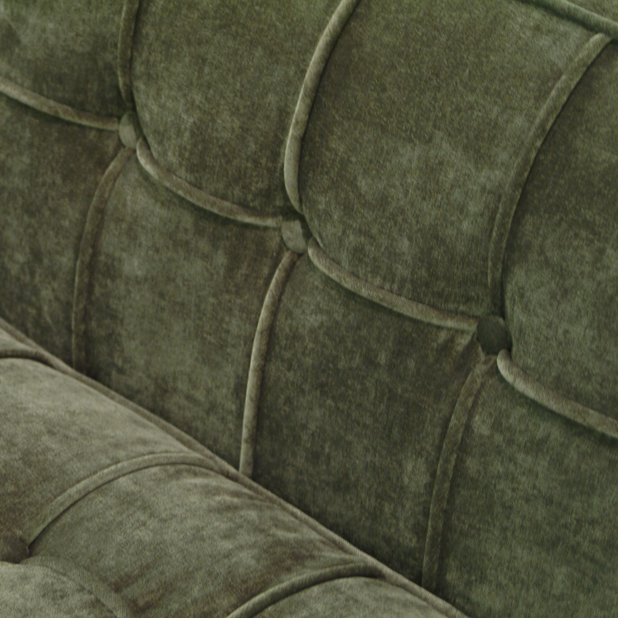 Green Chenille Hardwood Sofa On Free Shipping Today Green Chenille Hardwood Sofa On Free Shipping Today 5298917