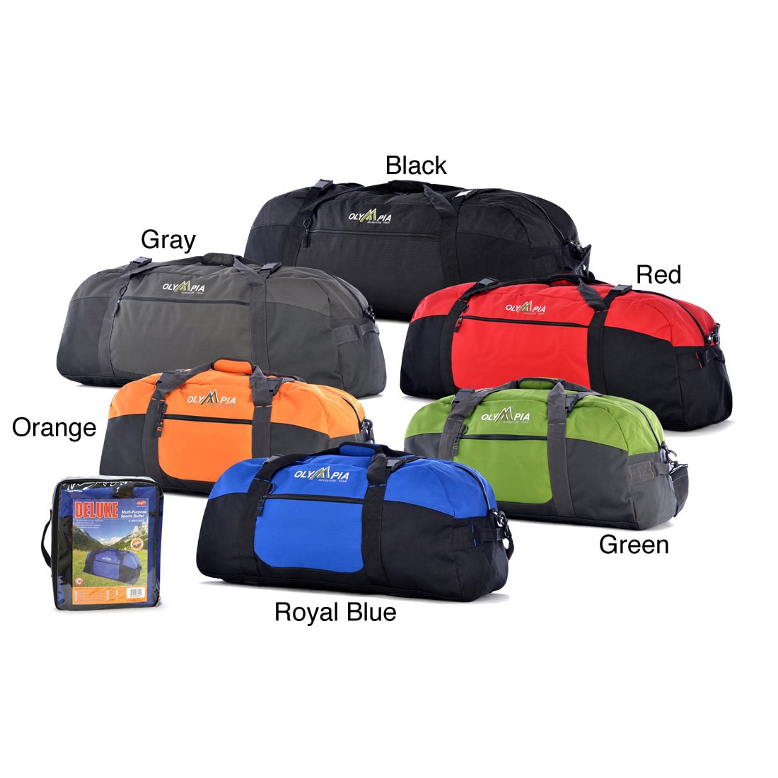 Olympia Compactible 42 Inch Foldable Sports Duffel Bag On Olympia Compactible 42 Inch Foldable Sports Duffel Bag On Free Shipping Orders Over 45 5549625