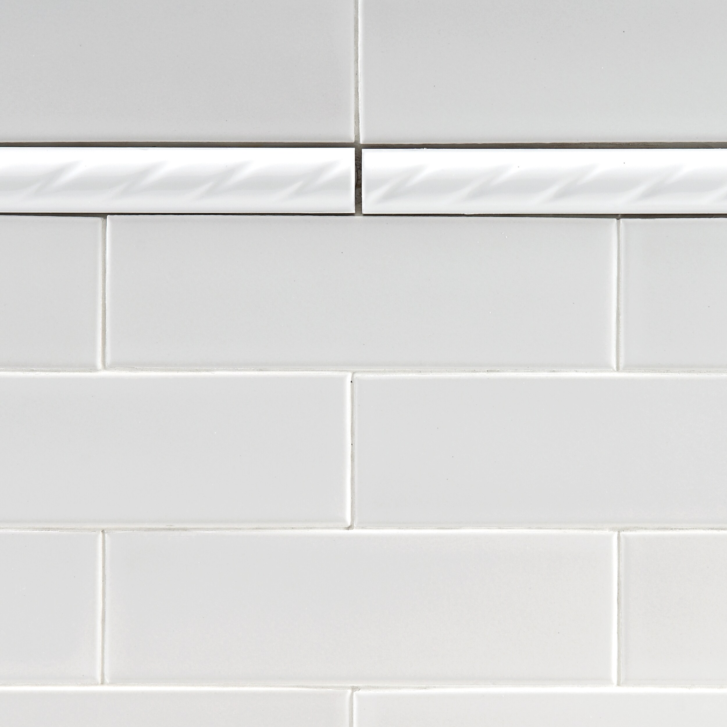Somertile 1x8 In White Rope Pencil Ceramic Trim Tile Pack Of 12 Somertile 1x8 In White Rope Pencil Ceramic Trim Tile Pack Of 12 Free Shipping On Orders Over 45 13339220