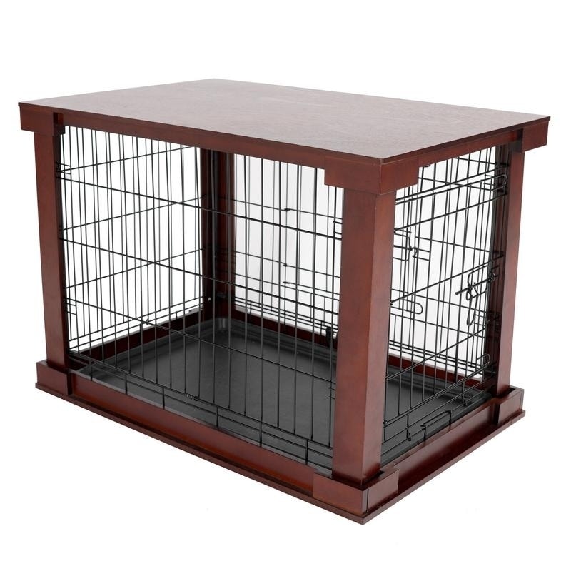 shop wooden pet crate and side table by merry products free shipping today overstockcom 5637145 - Dog Crate Side Tables shop wooden pet crate and side table by merry products free shipping today overstockcom 5637145 - Dog Crate Side Tables