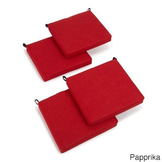 Shop Blazing Needles 20 Inch Indoor Outdoor Chair Cushion Set Of