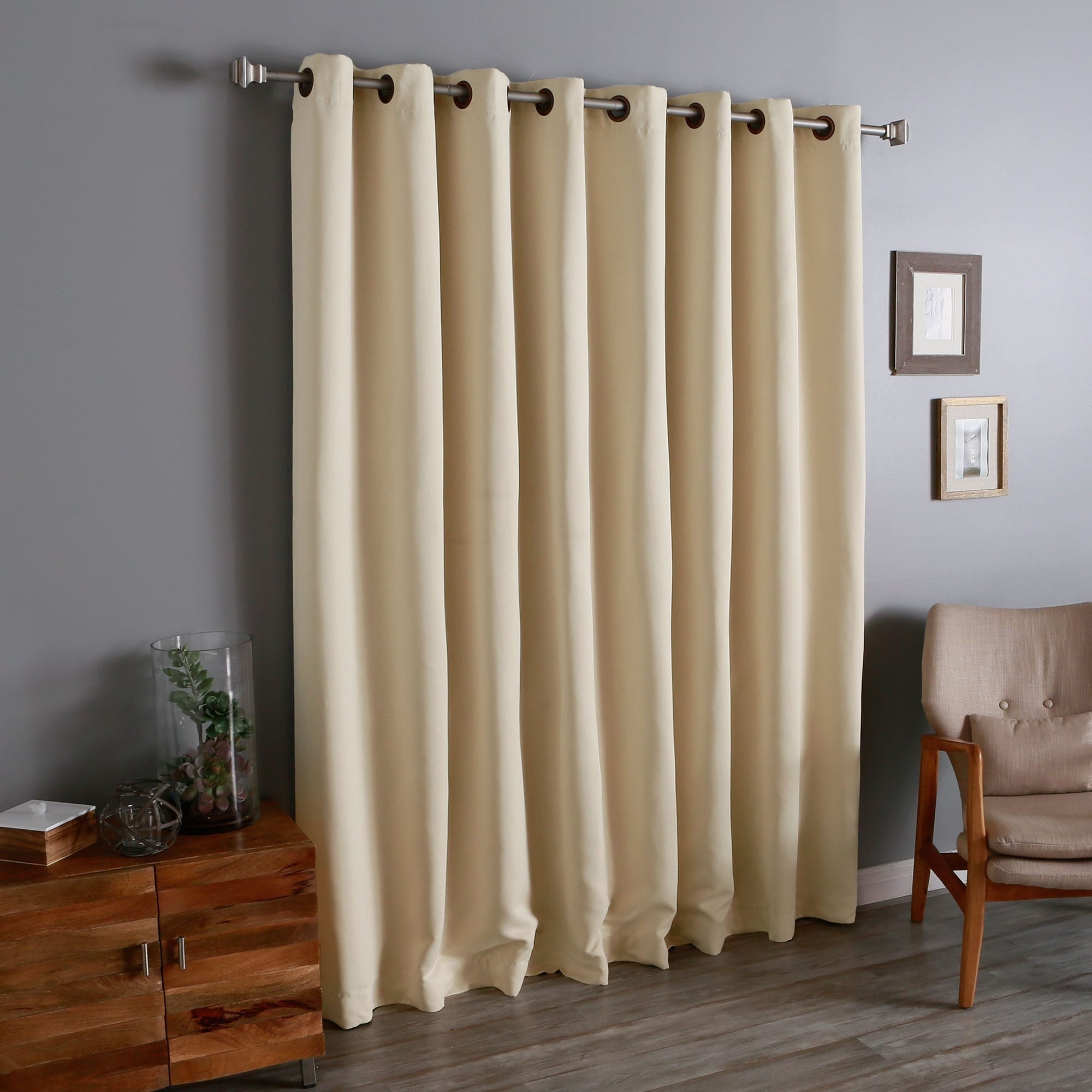 Aurora Home Extra Wide Thermal 100 X 84 Inch Blackout Curtain Aurora Home Extra Wide Thermal 100 X 84 Inch Blackout Curtain Panel