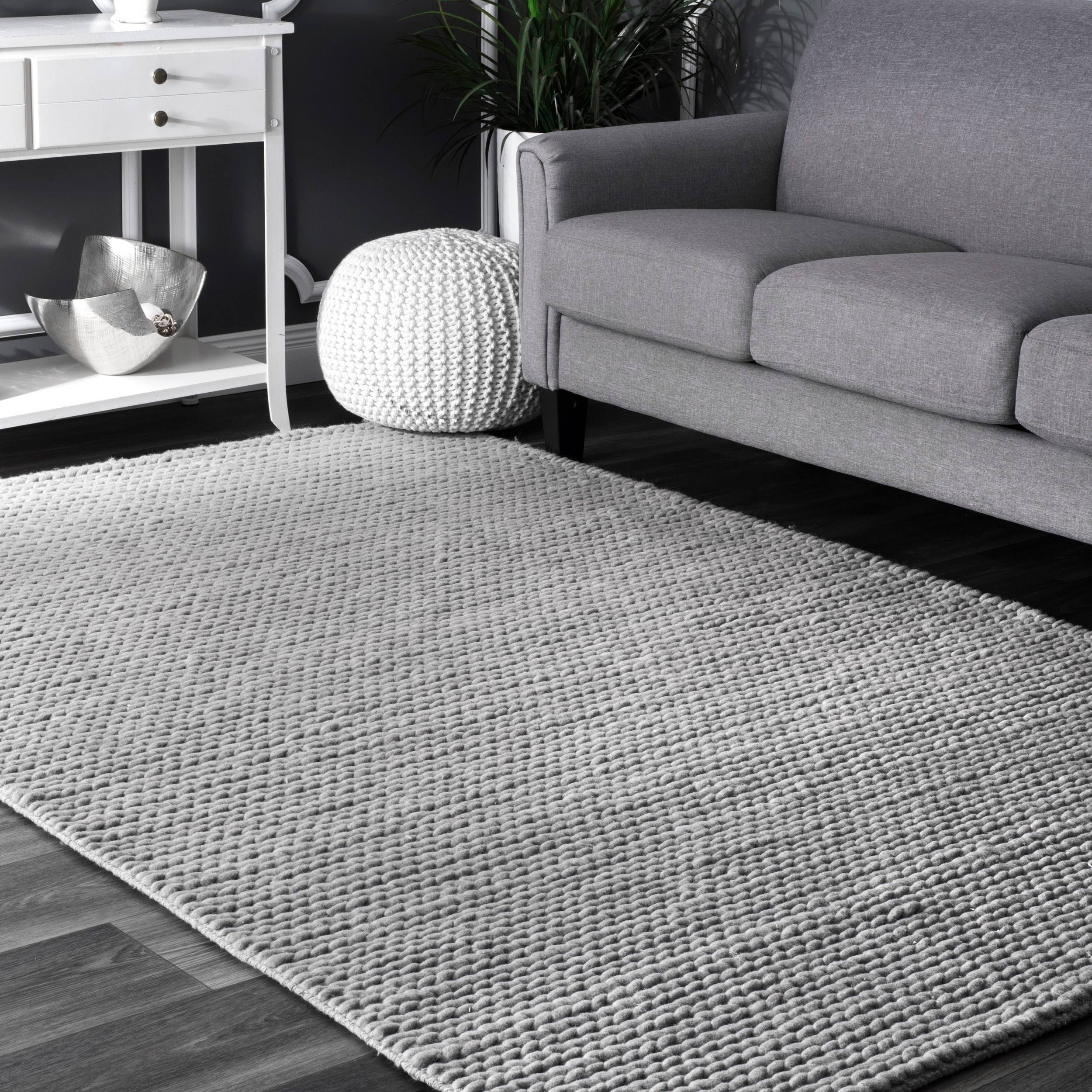 Nuloom Handmade Braided Cable New Zealand Wool Rug 6 X 9 Nuloom Handmade Braided Cable New Zealand Wool Rug 6 X 9 On Free Shipping Today 5804610