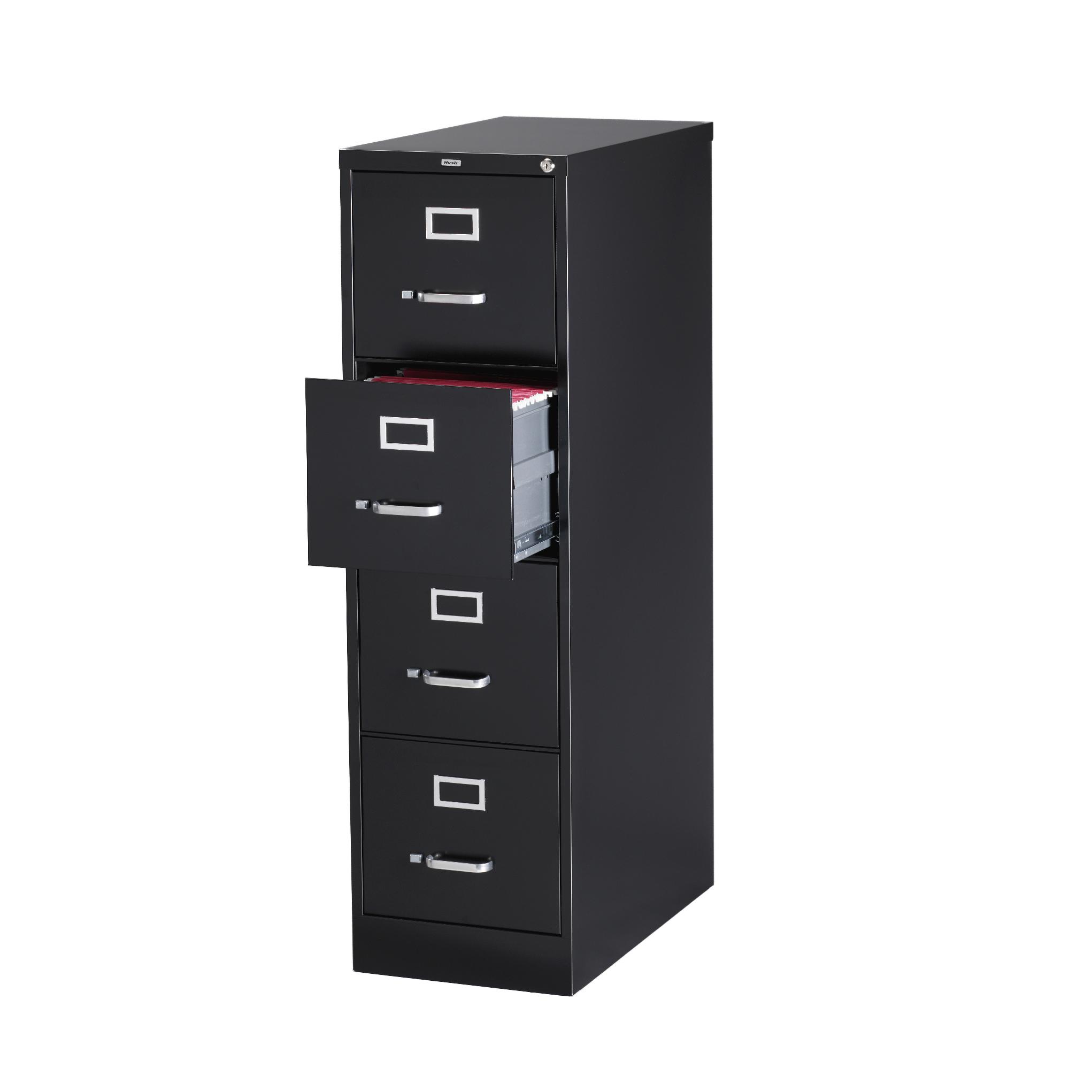 Hirsh 25 Inch Deep 4 Drawer Letter Size Commercial Vertical File