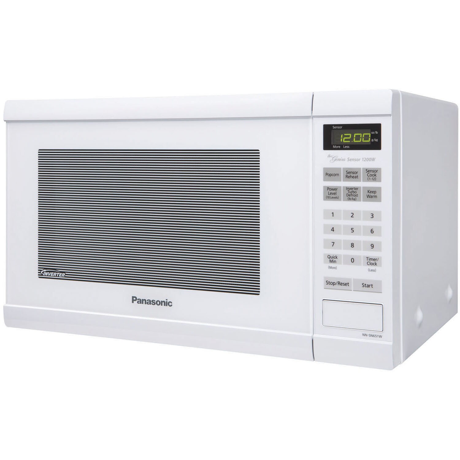 Shop Panasonic NN-SN661W Microwave Oven - Free Shipping Today - Overstock -  6048804