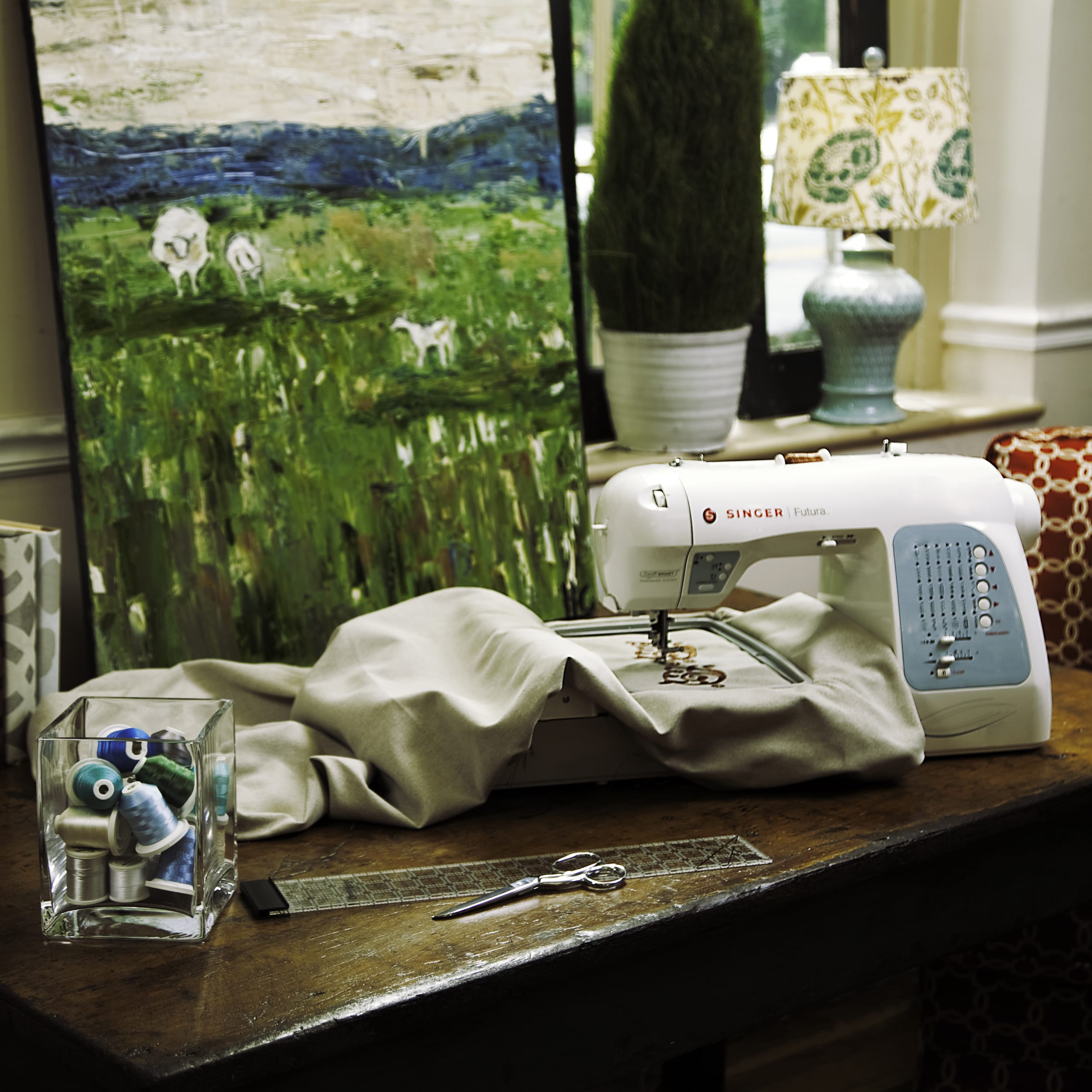 Shop Singer Futura XL-400 Embroidery and Sewing Machine - Free Shipping  Today - Overstock - 6290304