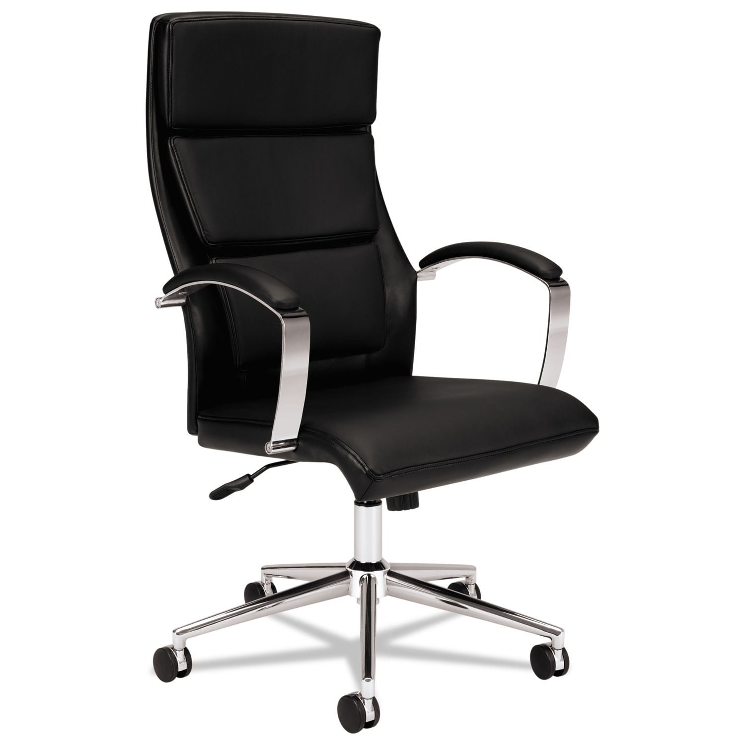 Shop HON Executive High-Back Leather Task Chair, Black (BSXVL105SB11) - Free Shipping Today - Overstock.com - 6321775
