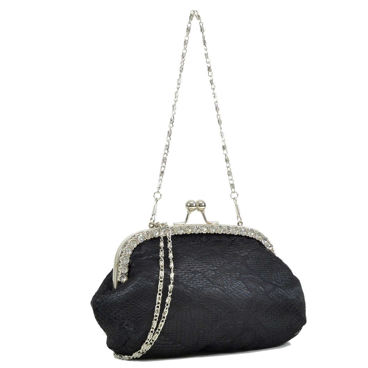 Dasein Rhinestone Accented Lace Overlay Satin Evening Bag On Dasein Rhinestone Accented Lace Overlay Satin Evening Bag On Free Shipping Orders Over 45 6393759