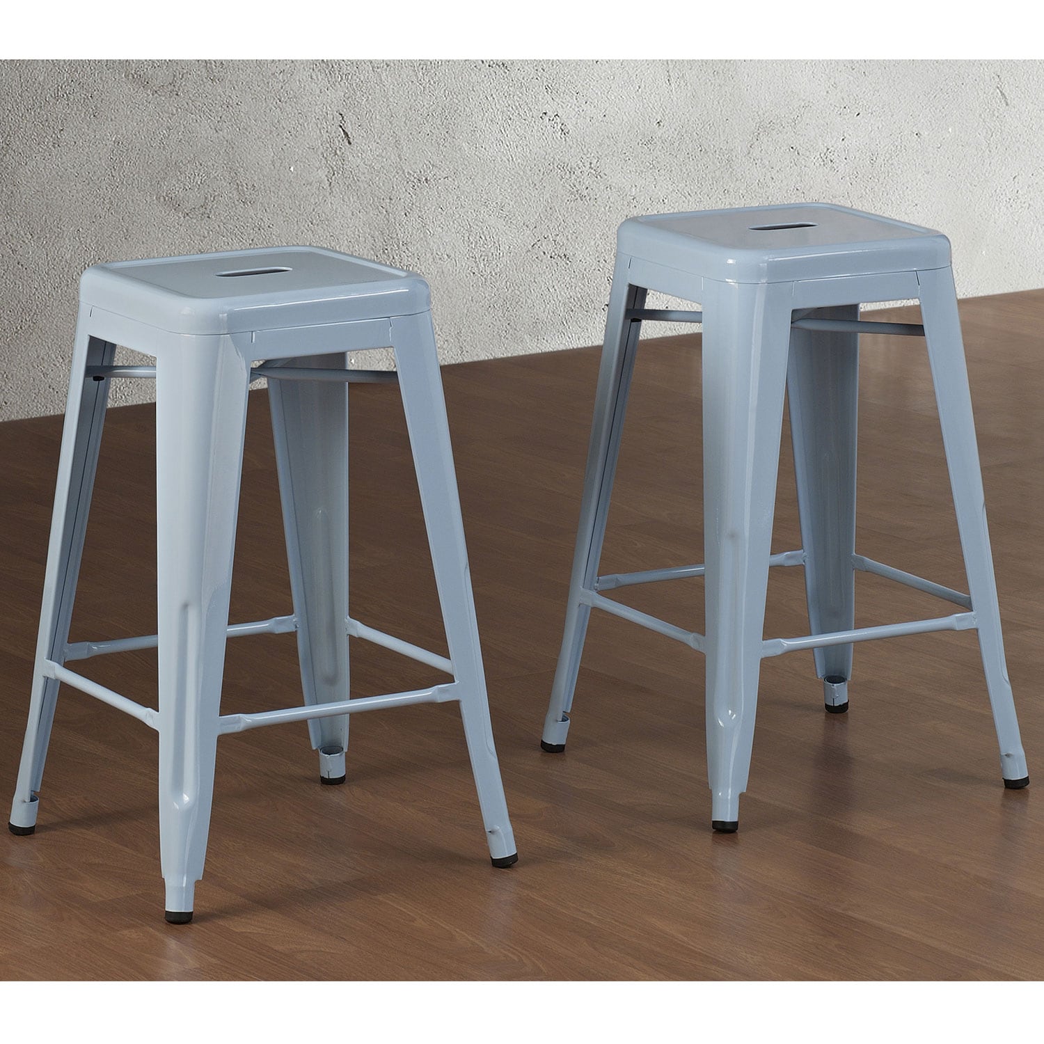 Tabouret 24 Inch Blue Counter Stool Set Of 2 Free Shipping Tabouret 24 Inch Blue Counter Stool Set Of 2 Free Shipping Today 14132047