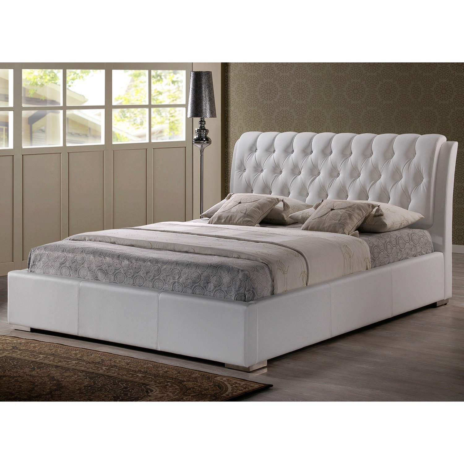 Bianca Modern Tufted White King Bed By Baxton Studio Free Shipping Today Overstockcom . Bianca Modern Tufted White King Bed By Baxton Studio Free bianca modern tufted white king bed by baxton studio free shipping today overstockcom . bianca modern tufted white king bed by baxton studio free