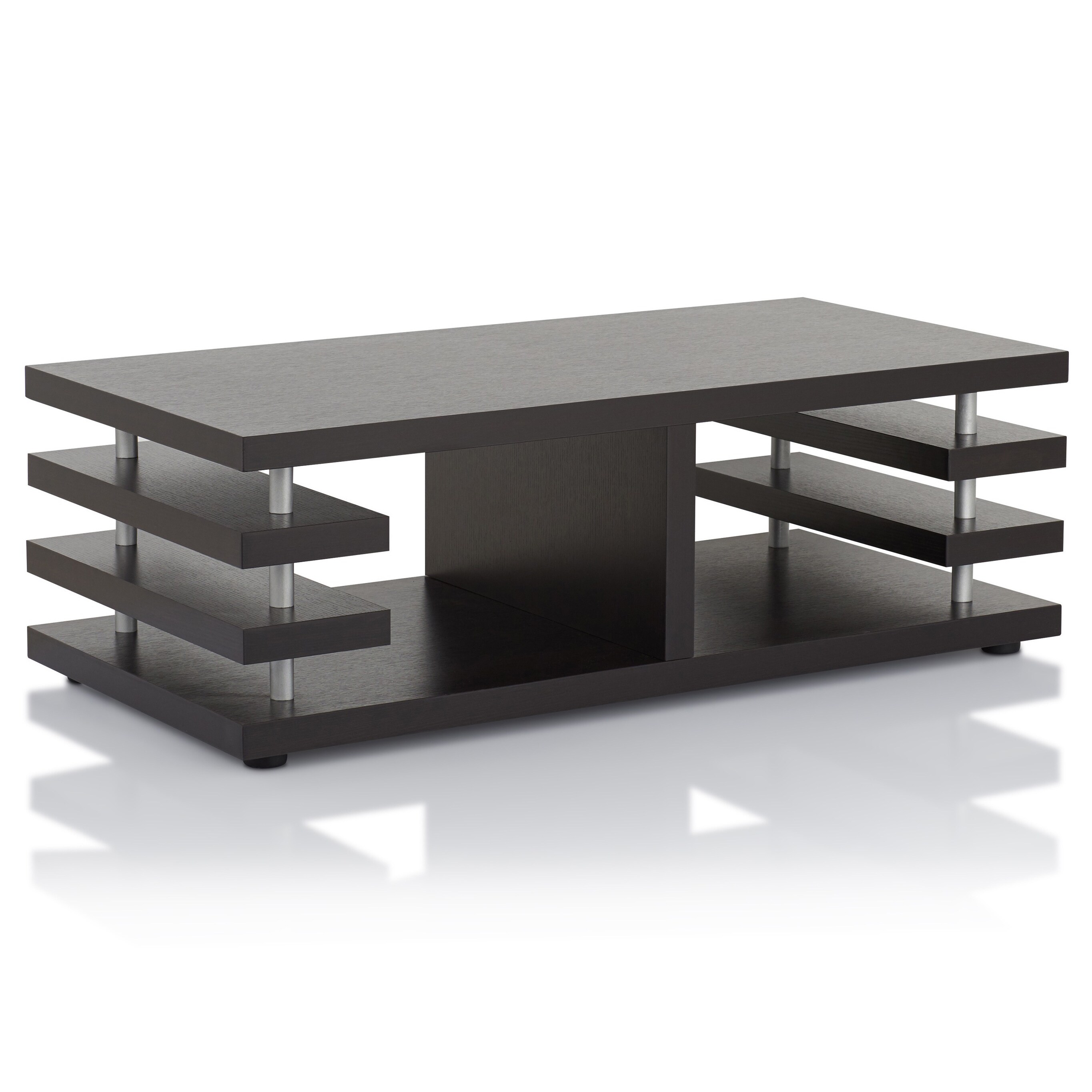 Furniture Of America Architectural Inspired Dark Espresso Furniture Of America Architectural Inspired Dark Espresso Coffee Table On Free Shipping Today 6713755