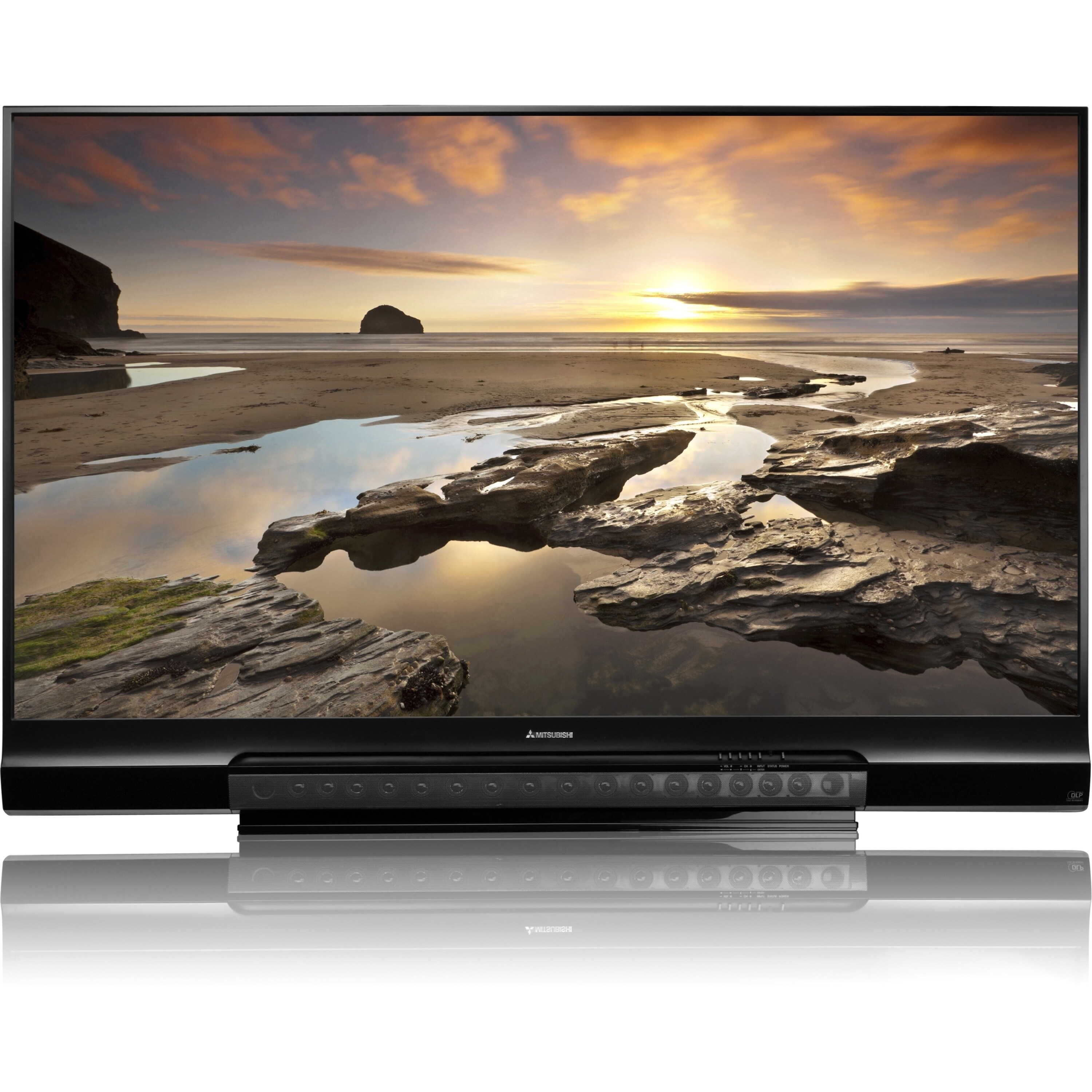 Mitsubishi Diamond WD-73840 73" 3D DLP 1080p Projection TV - 16:9 - H