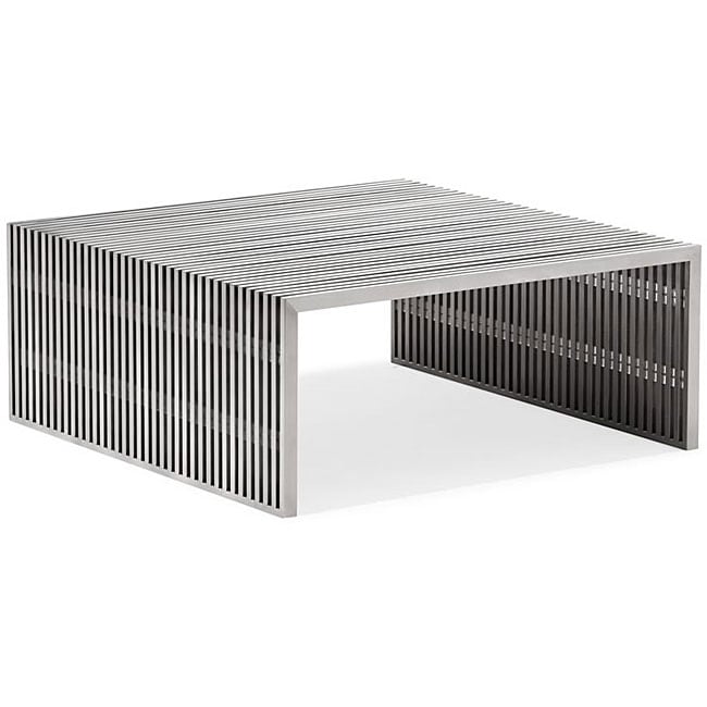 Novel Square Stainless Steel Coffee Table Free Shipping Today Novel Square Stainless Steel Coffee Table Free Shipping Today 6787592