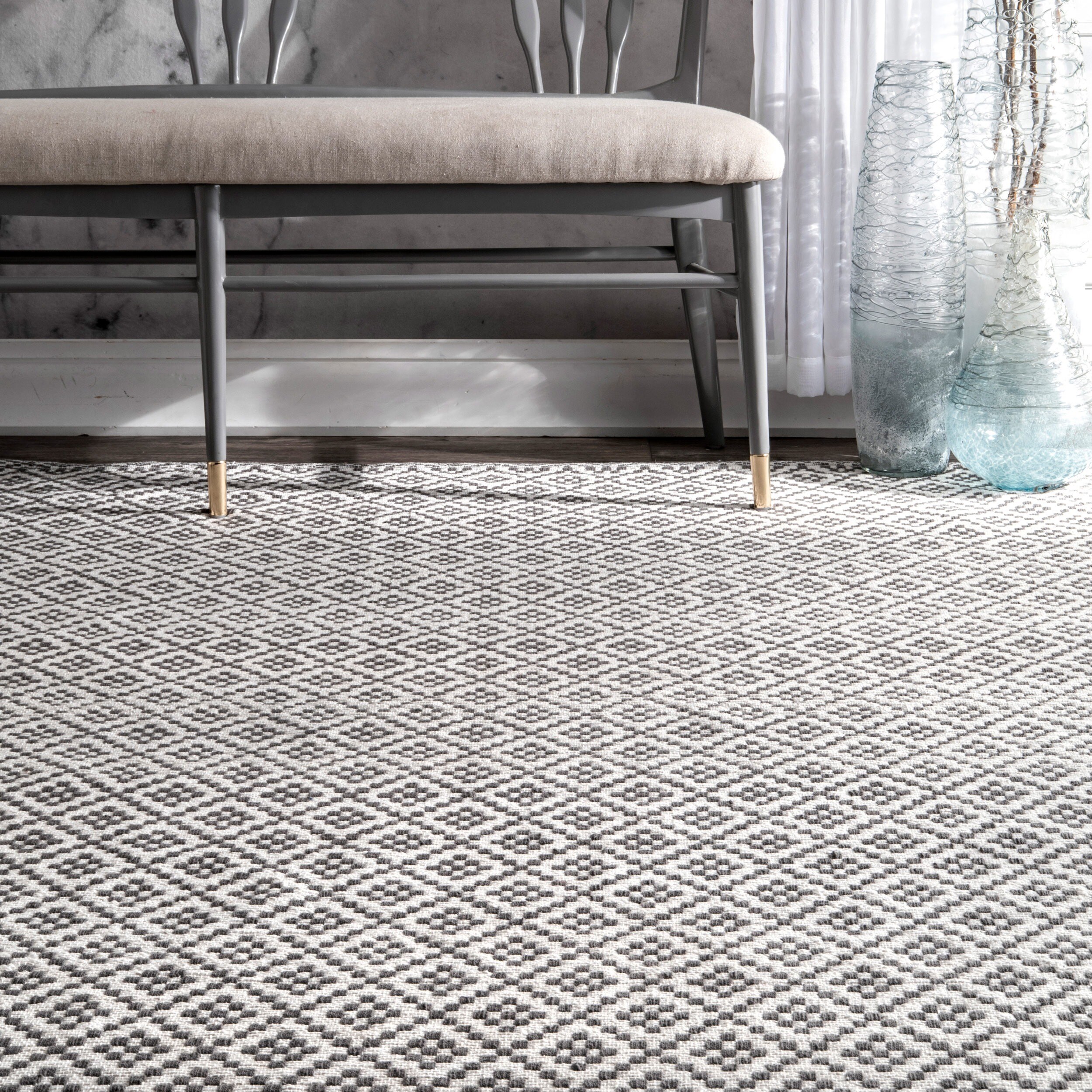 Nuloom Handmade Flatweave Moroccan Trellis Cotton Rug 8 X 10 Nuloom Handmade Flatweave Moroccan Trellis Cotton Rug 8 X 10 Free Shipping Today 14359495