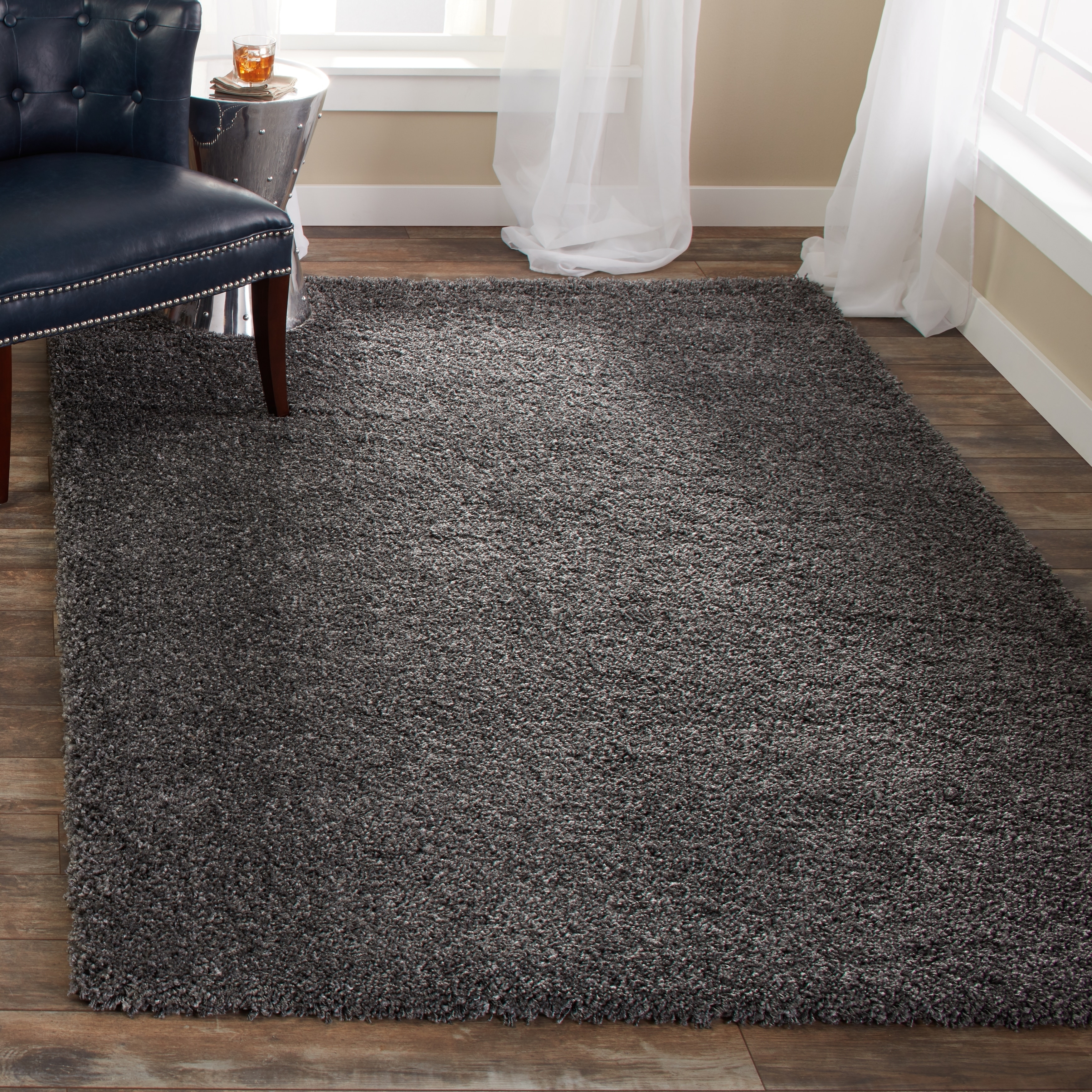 Safavieh Cozy Solid Dark Grey Rug 8 X 10 On Safavieh Cozy Solid Dark Grey Rug 8 X 10 On Ships To Canada Ca 20602811