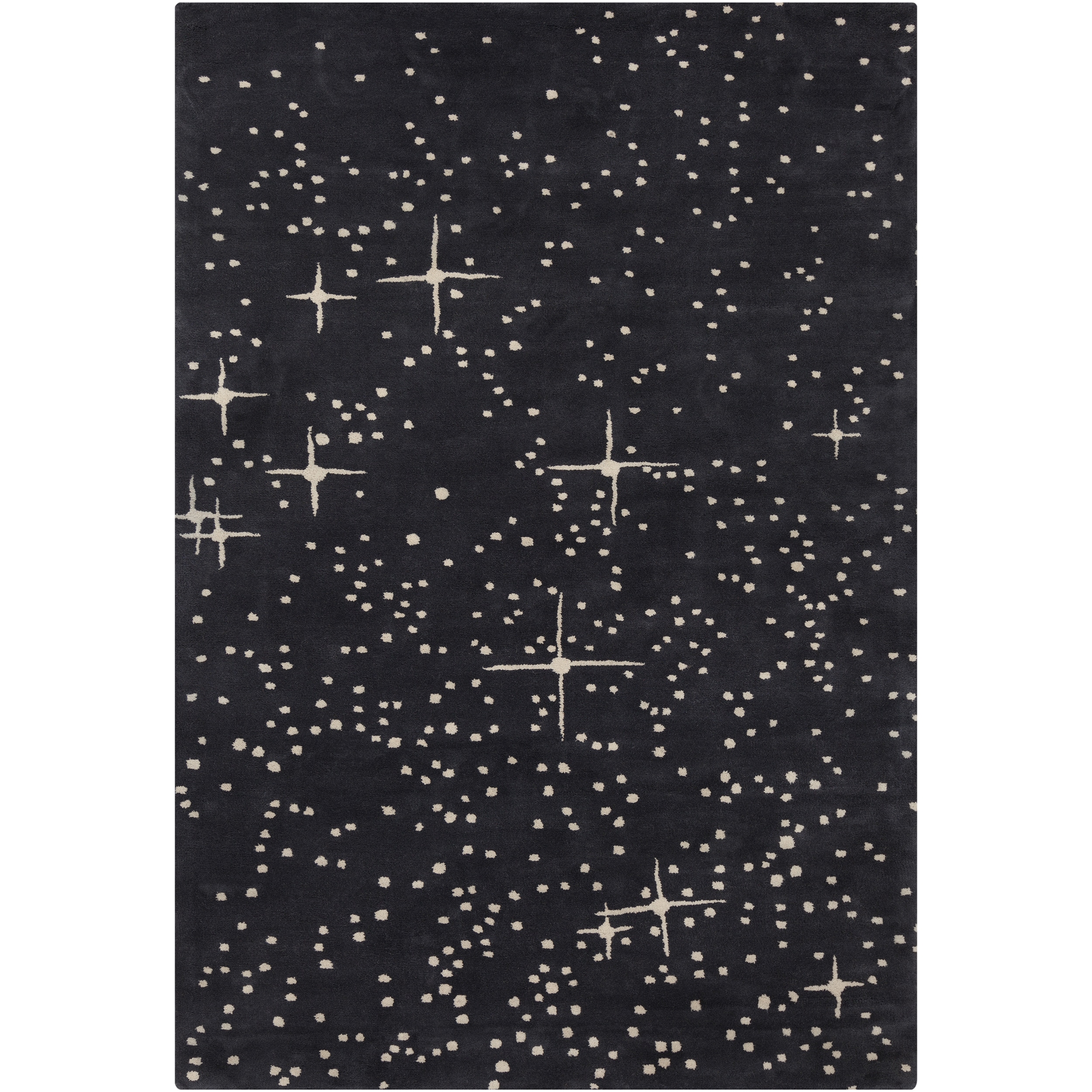 Allie Handmade Abstract Black Wool Rug 5 X 7 6 Free Allie Handmade Abstract Black Wool Rug 5 X 7 6 Free Shipping Today 7329657