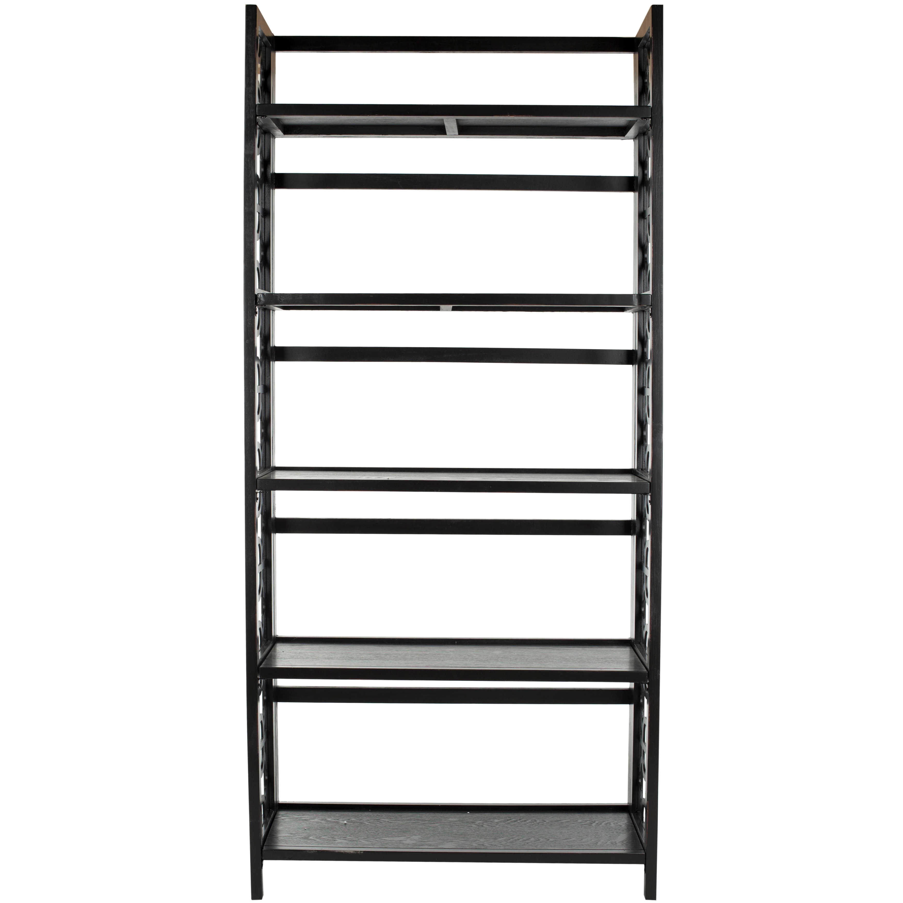 Safavieh Natalie Black Tall Bookcase Free Shipping Today Safavieh Natalie Black Tall Bookcase Free Shipping Today 14846627