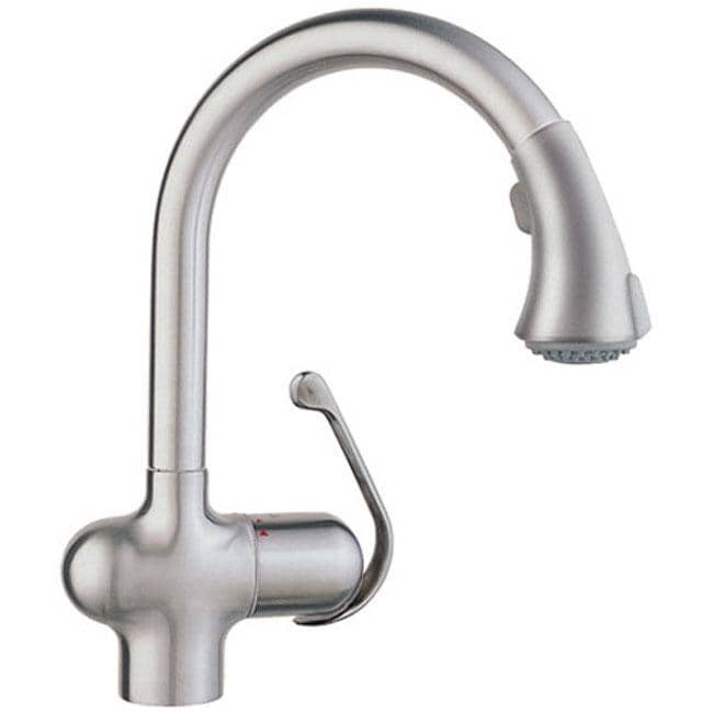 Shop Grohe Ladylux Cafe Stainless Steel Pullout Kitchen Faucet