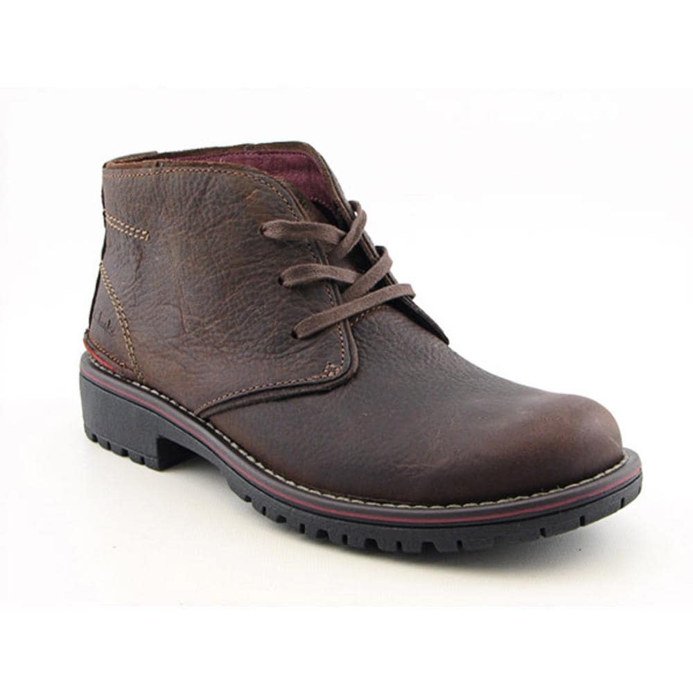 Shop Clarks Men's 'Roar' Leather Boots - Free Shipping Today - Overstock.com - 7464151
