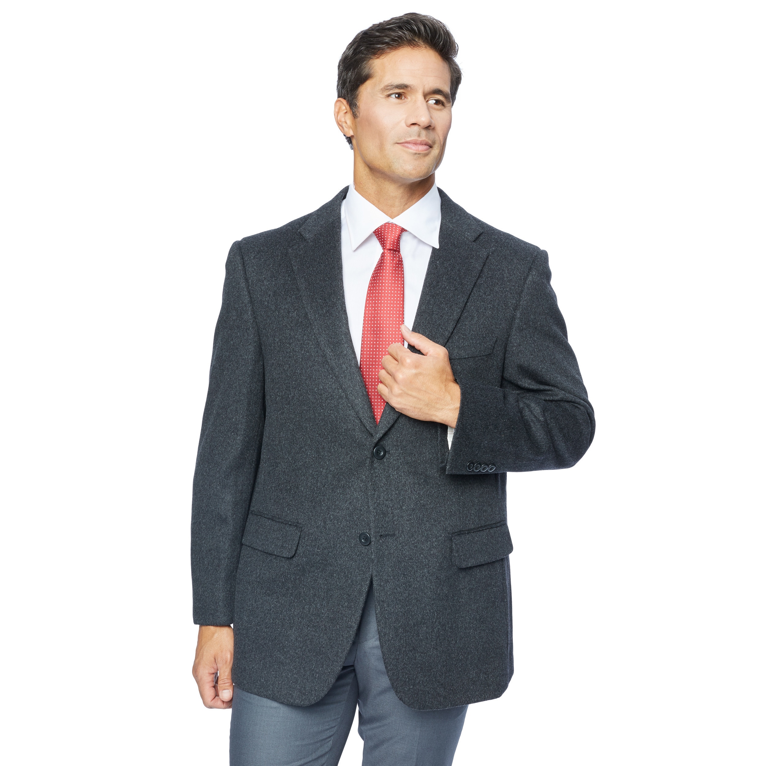 Pronto Moda Mens Wool Cashmere Blend Sportcoat Free Shipping