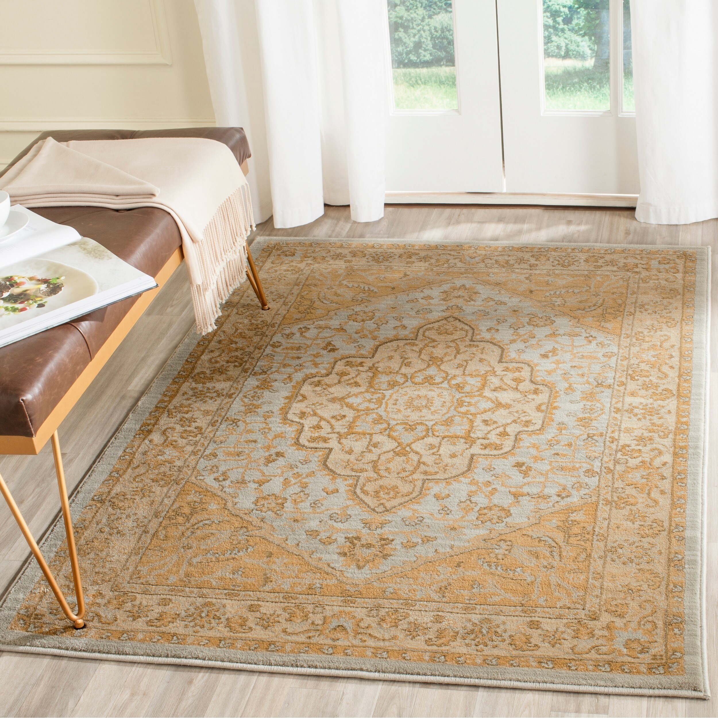 Safavieh Heriz Light Gray Gold Area Rug Free Shipping On Orders Safavieh Heriz Light Gray Gold Area Rug Free Shipping On Orders Over 45 14955830