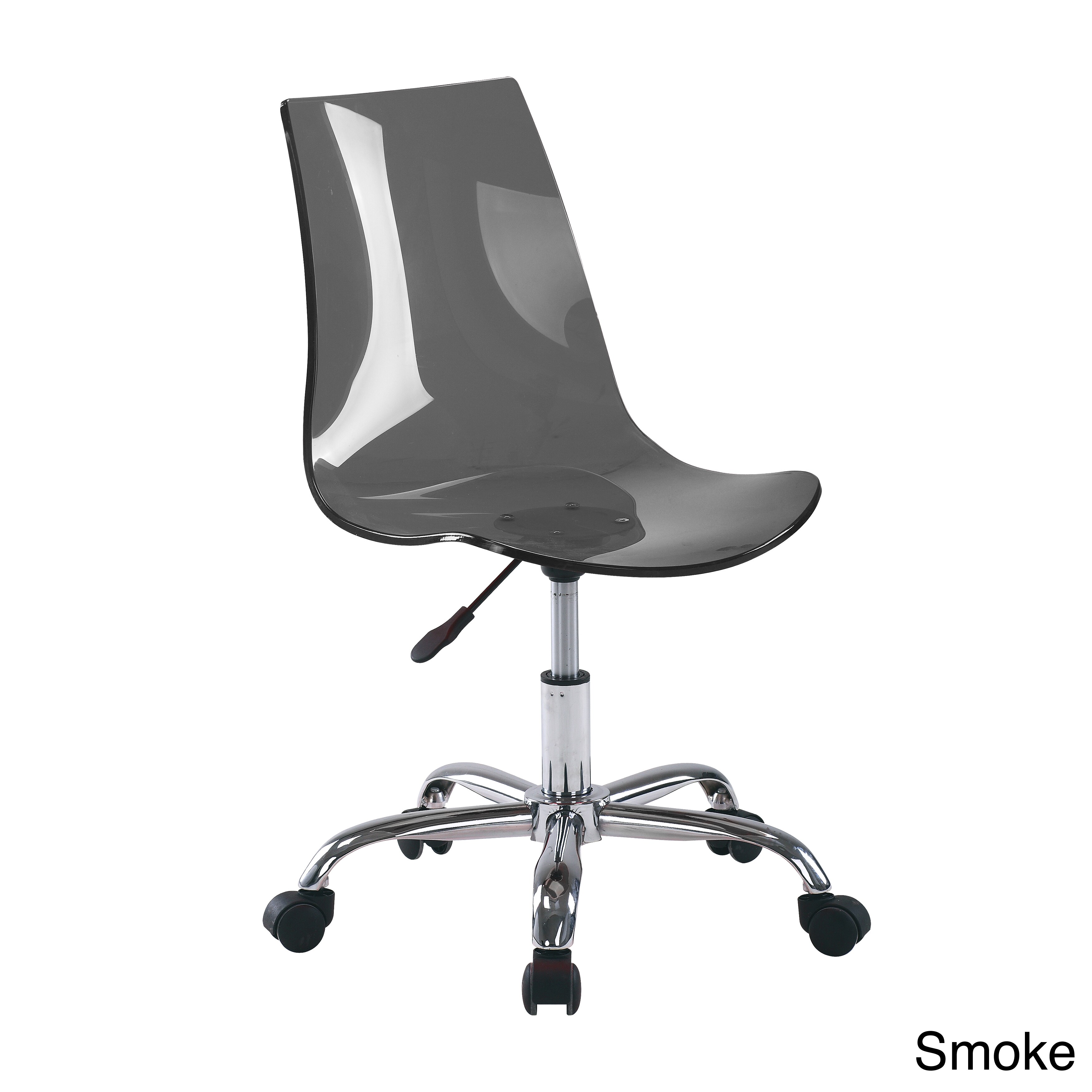 acrylic office chairs swivel shop acrylic modern office chair free shipping on orders over 45 overstockcom 7539099 acrylic office chairs swivel shop acrylic modern office chair free shipping on orders over 45 overstockcom 7539099