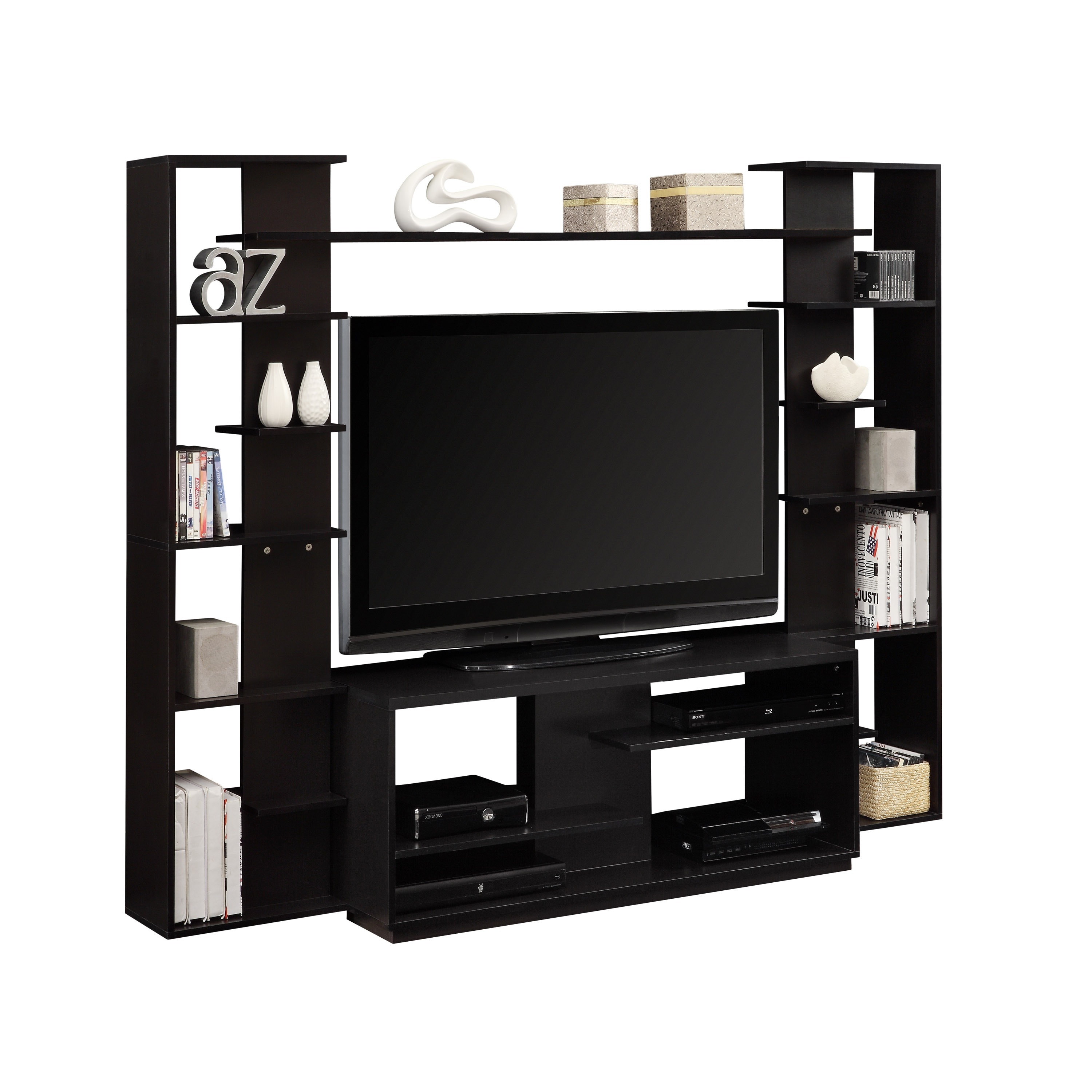 Altra Home Entertainment Center With Reversible Back Panel Altra Home Entertainment Center With Reversible Back Panel Free Shipping Today 7539347