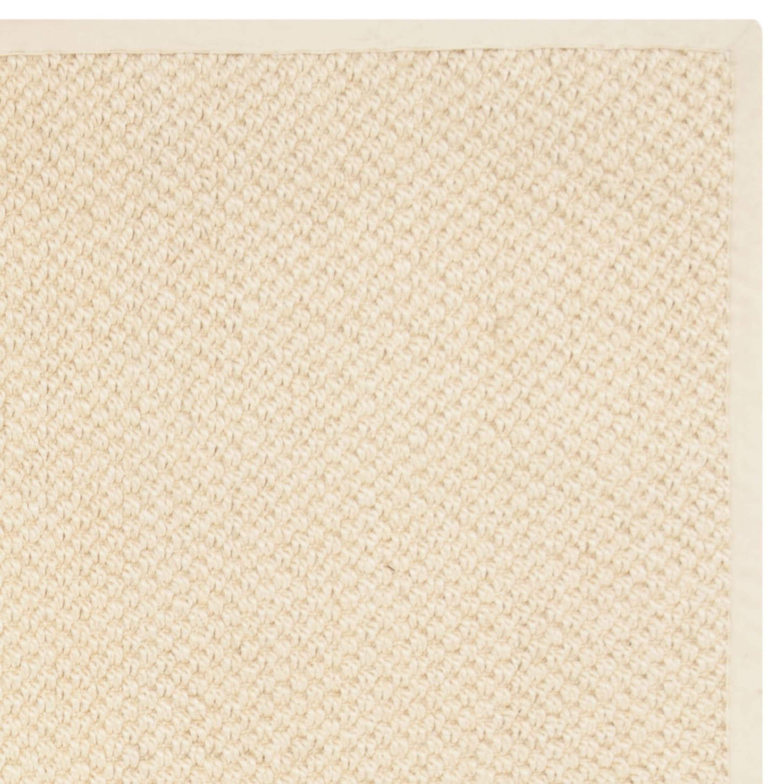 Shop Safavieh Casual Natural Fiber Chunky Basketweave Cream Sisal