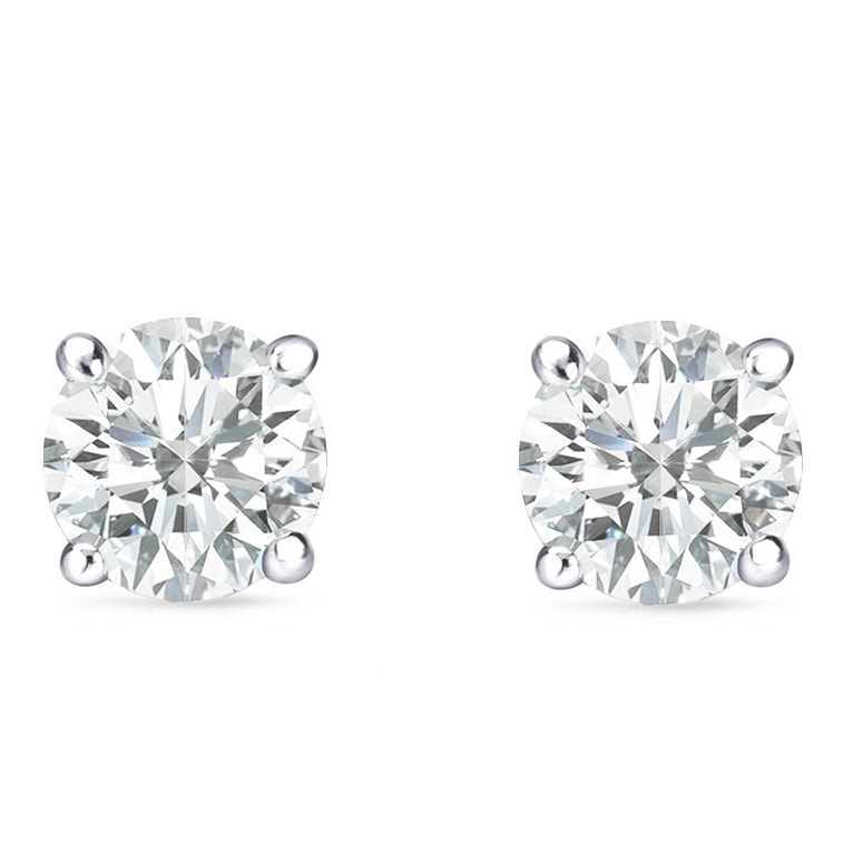 Auriya 14k Gold 1 Carat To 3ct Tdw Round Clarity Enhanced Auriya 14k Gold 1 Carat To 3ct Tdw Round Clarity Enhanced Diamond Stud Earrings On Free Shipping Today 7599352