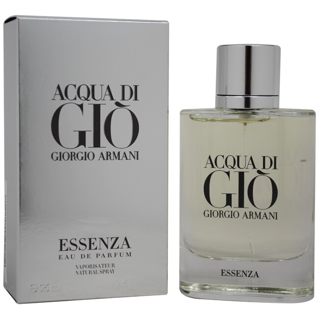 Shop Armani Acqua Di Gio Essenza Mens 25 Ounce Eau De Parfum Spray