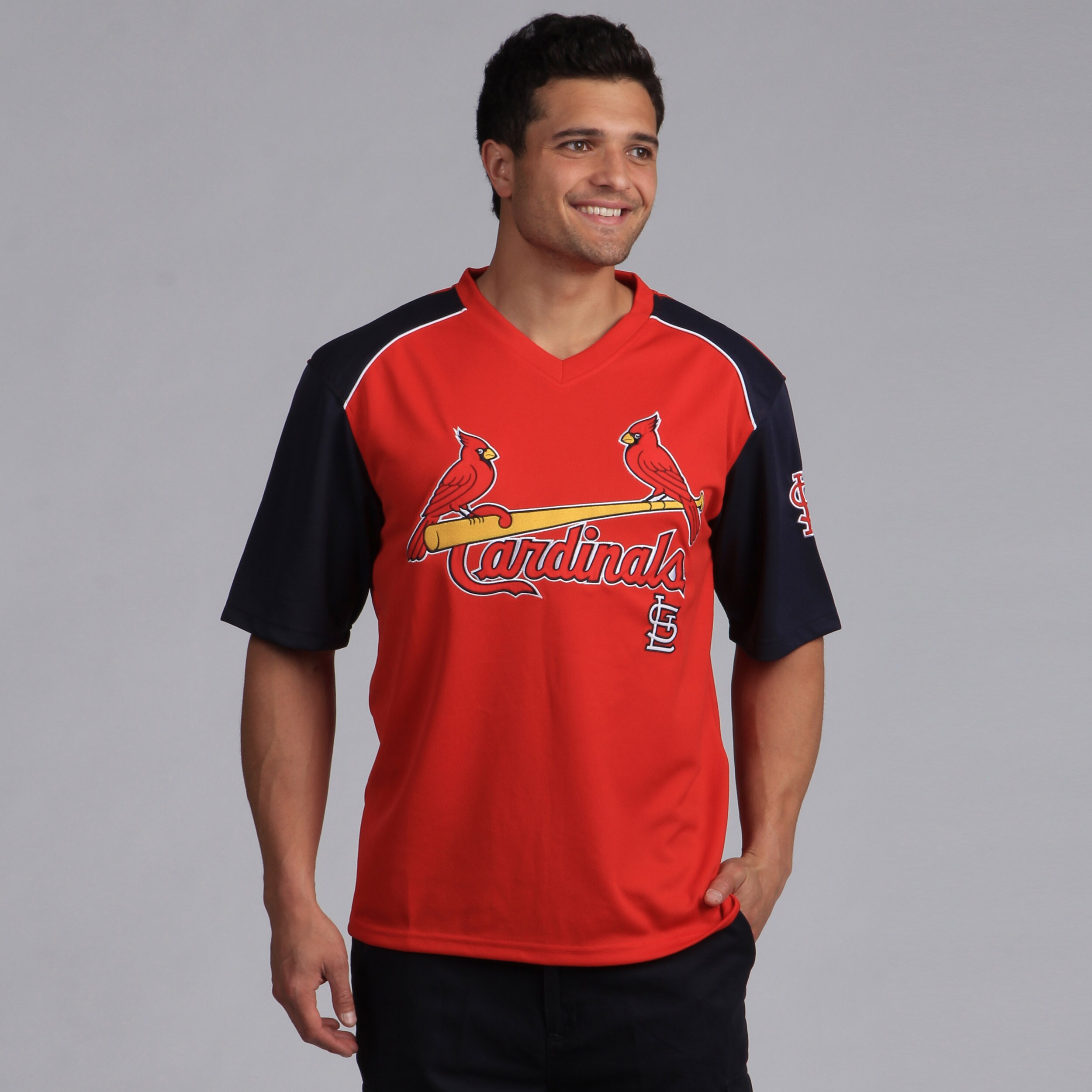 st louis cardinals mens dress shirt