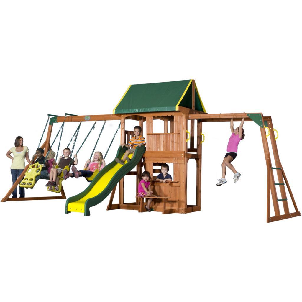 Shop Backyard Discovery Prairie Ridge Playset Free Shipping Today